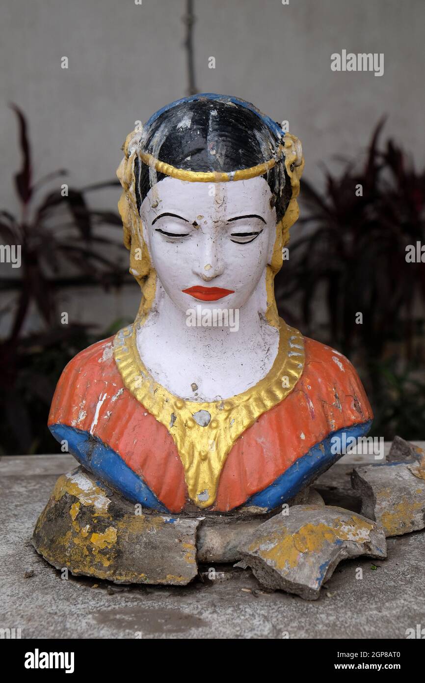 Le temple Jain (également appelé temple Parshwanath) est un temple Jain à Badridas Temple Street est une attraction touristique majeure à Kolkata, Bengale occidental, Inde Banque D'Images