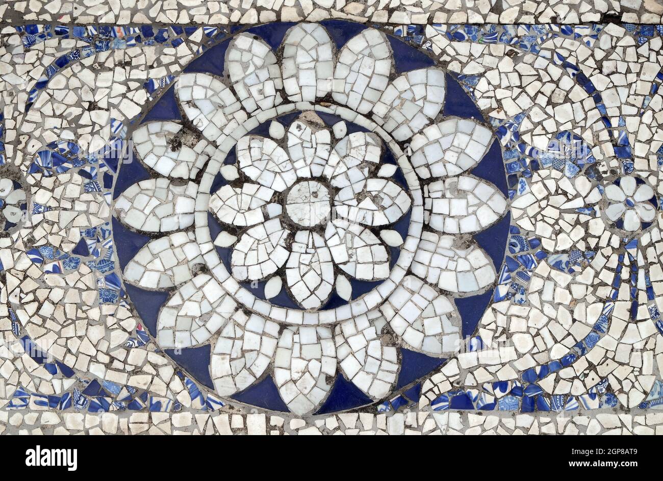 Jain Temple (également appelé Parshwanath Temple) est un temple Jain à Badridas Temple Street à Kolkata, Bengale occidental, Inde Banque D'Images