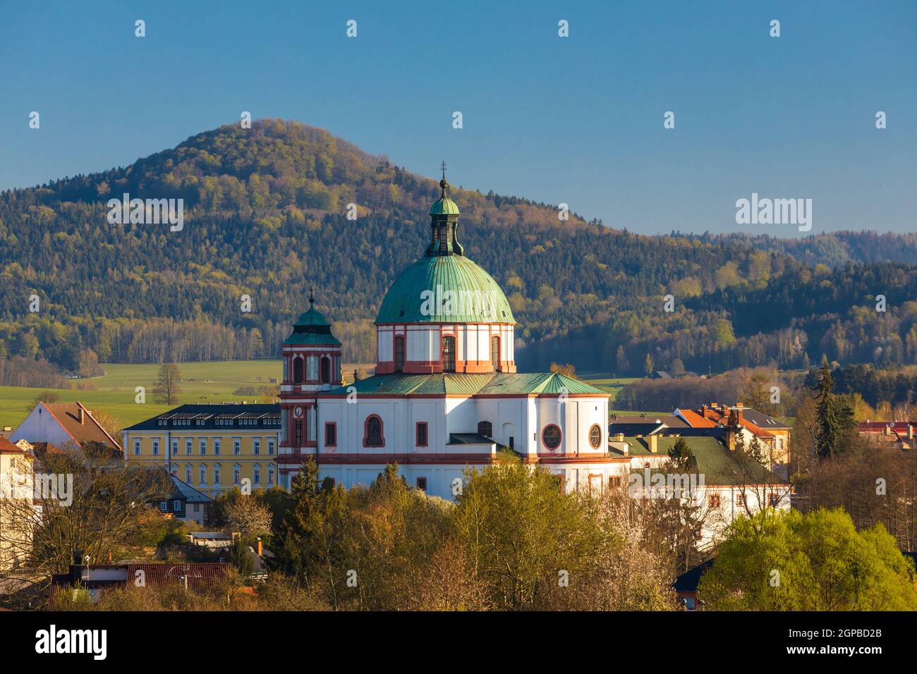 Monastère dominicain à Jablonne à Podjestedi, Bohême du Nord, République tchèque Banque D'Images