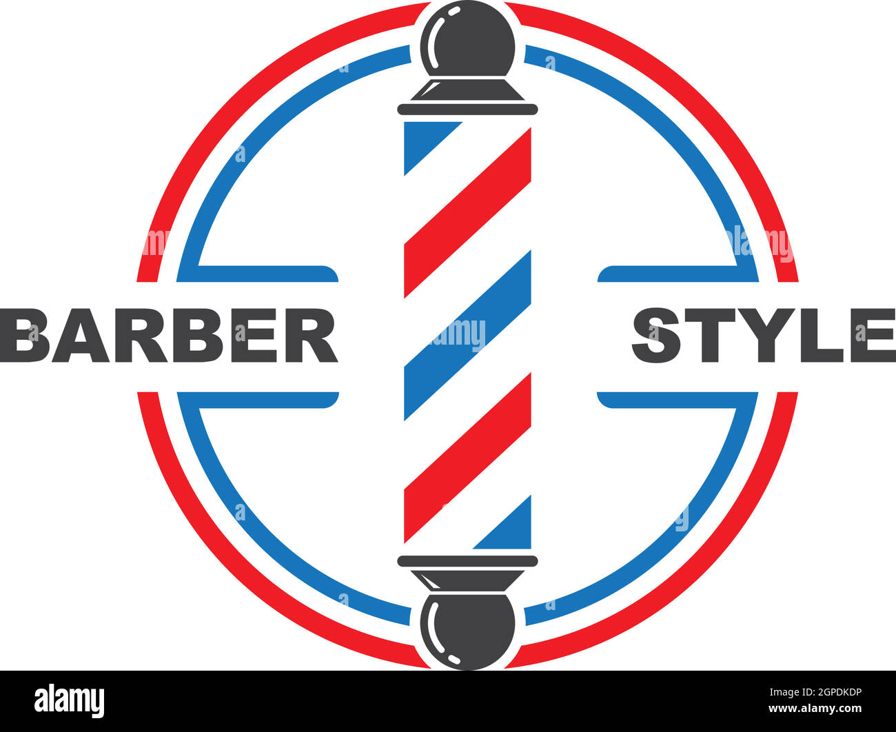 icône du salon de coiffure icône vectorielle Illustration de Vecteur