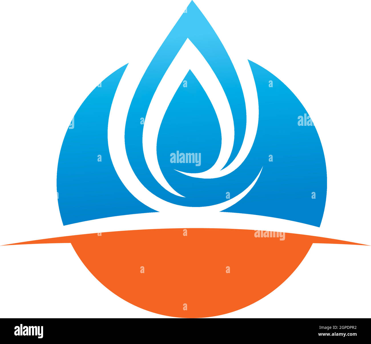 Logo Fire Flame icône vecteur illustration design Illustration de Vecteur