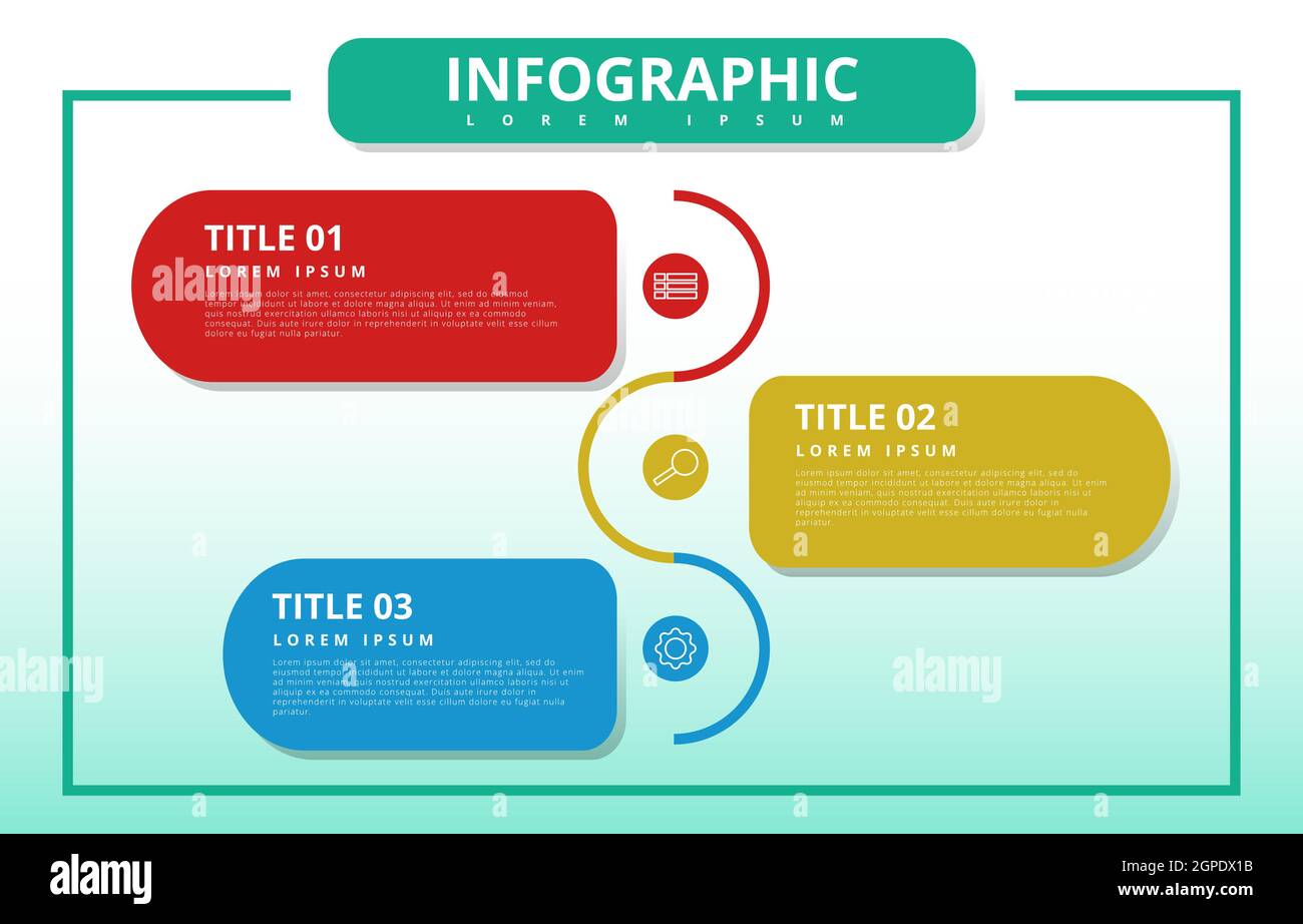 Modèle d'élément graphique du concept de plan d'affaires de l'idée de diagramme créatif Illustration de Vecteur