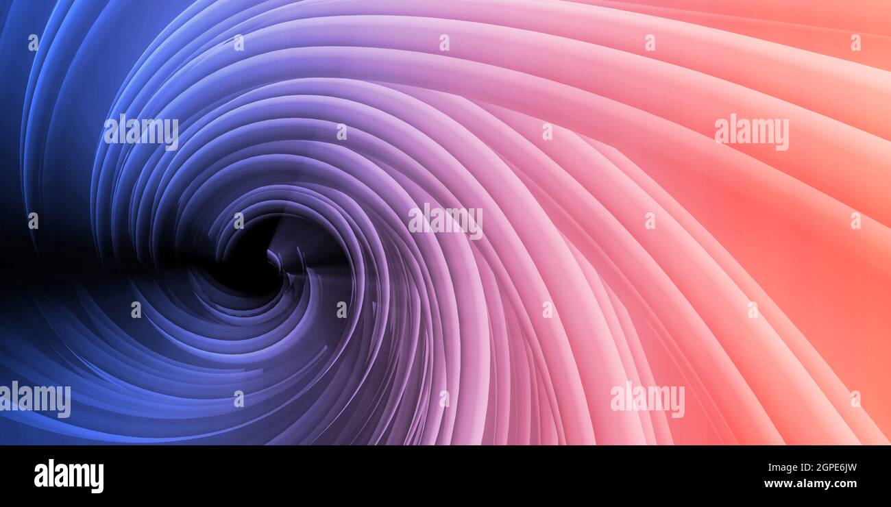 Abstract design futuriste avec les sphères de l'Art de la couleur Banque D'Images