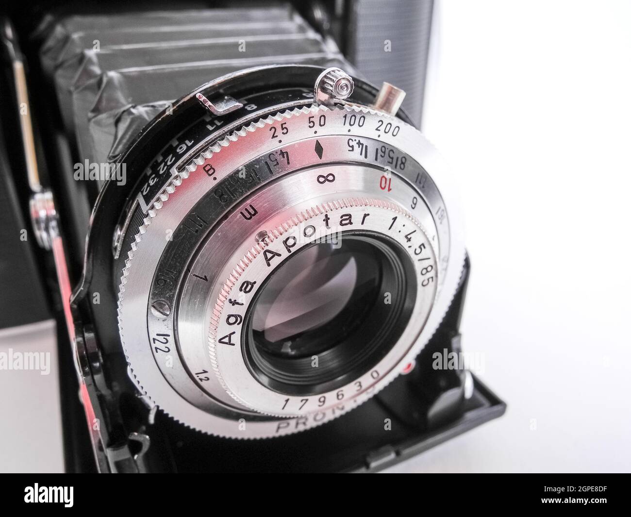 Máquina fotográfica de fole antiga - AGFA Isolette Estrela • Portugal