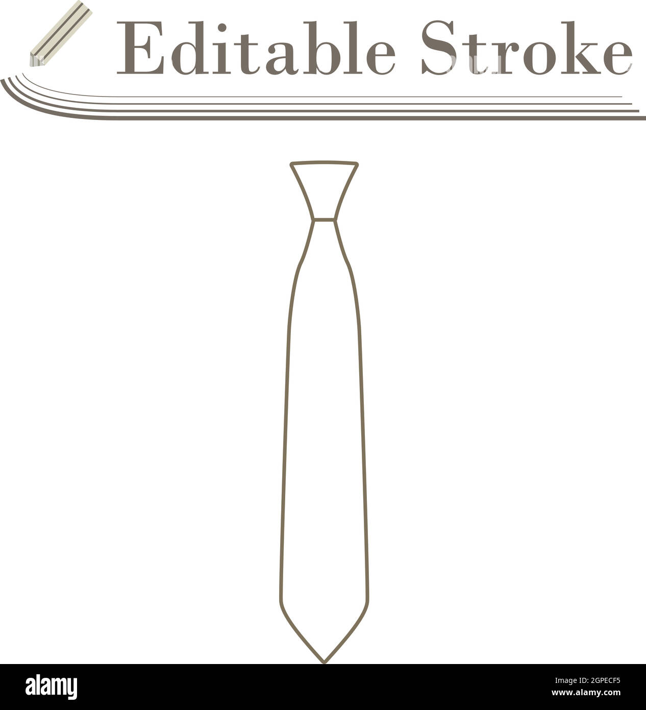 Icône Business Tie Illustration de Vecteur