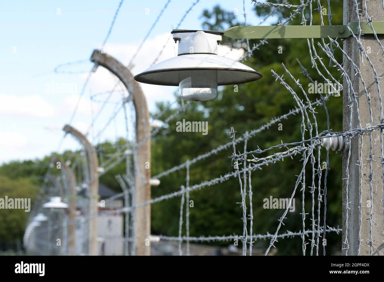 ALLEMAGNE, Weimar, camp de concentration nazi Buchenwald 1937-1945 / DEUTSCHLAND, Weimar, Konzentrationslager KZ Buchenwald, War eines der größten Konzentrationslager auf deutschem Boden. Es wurde zwischen Juli 1937 und April 1945 auf dem Ettersberg BEI Weimar von der SS betrieben Banque D'Images