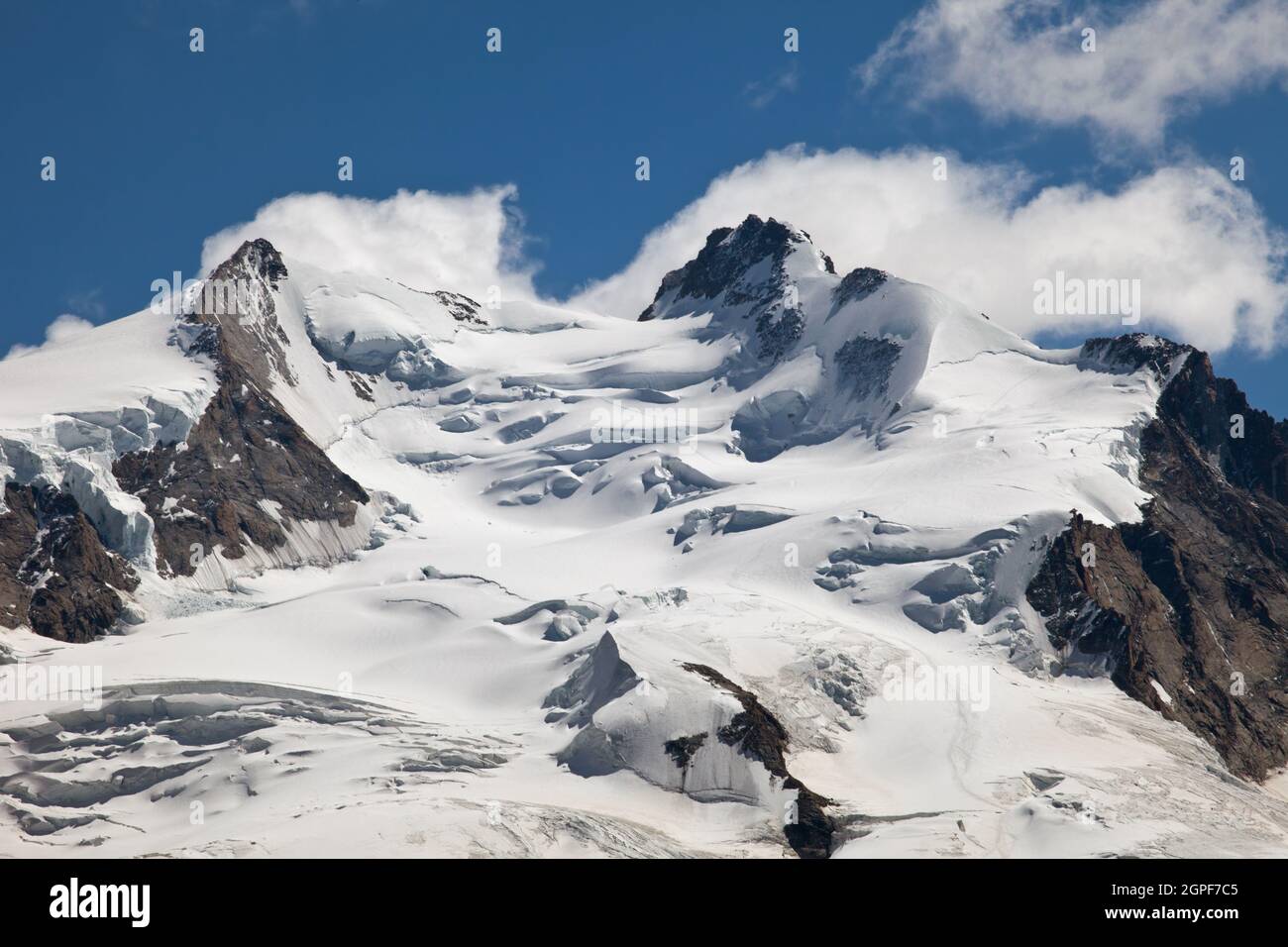 Dufourspitze Banque D'Images