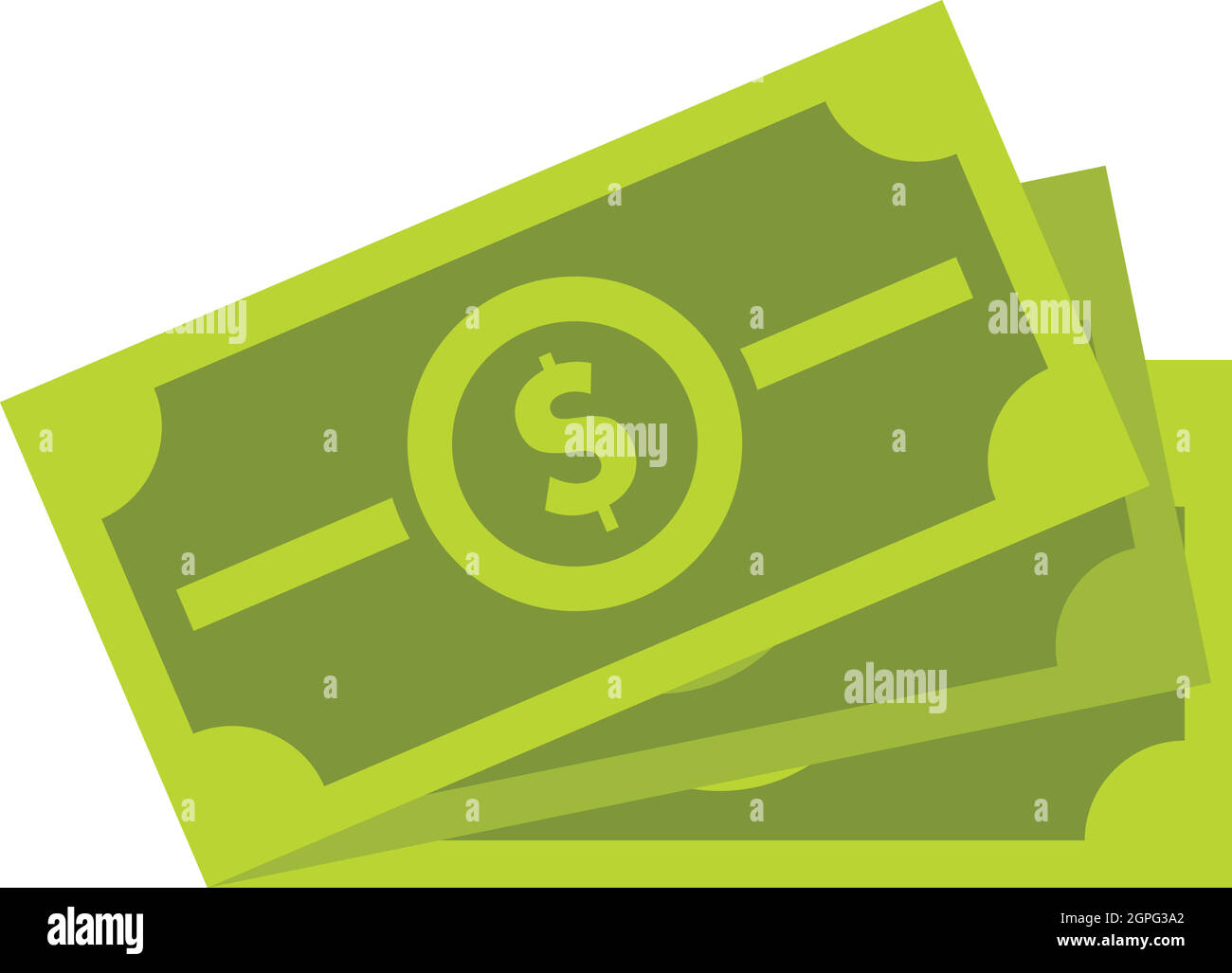 L'icône de trésorerie, style plat Illustration de Vecteur