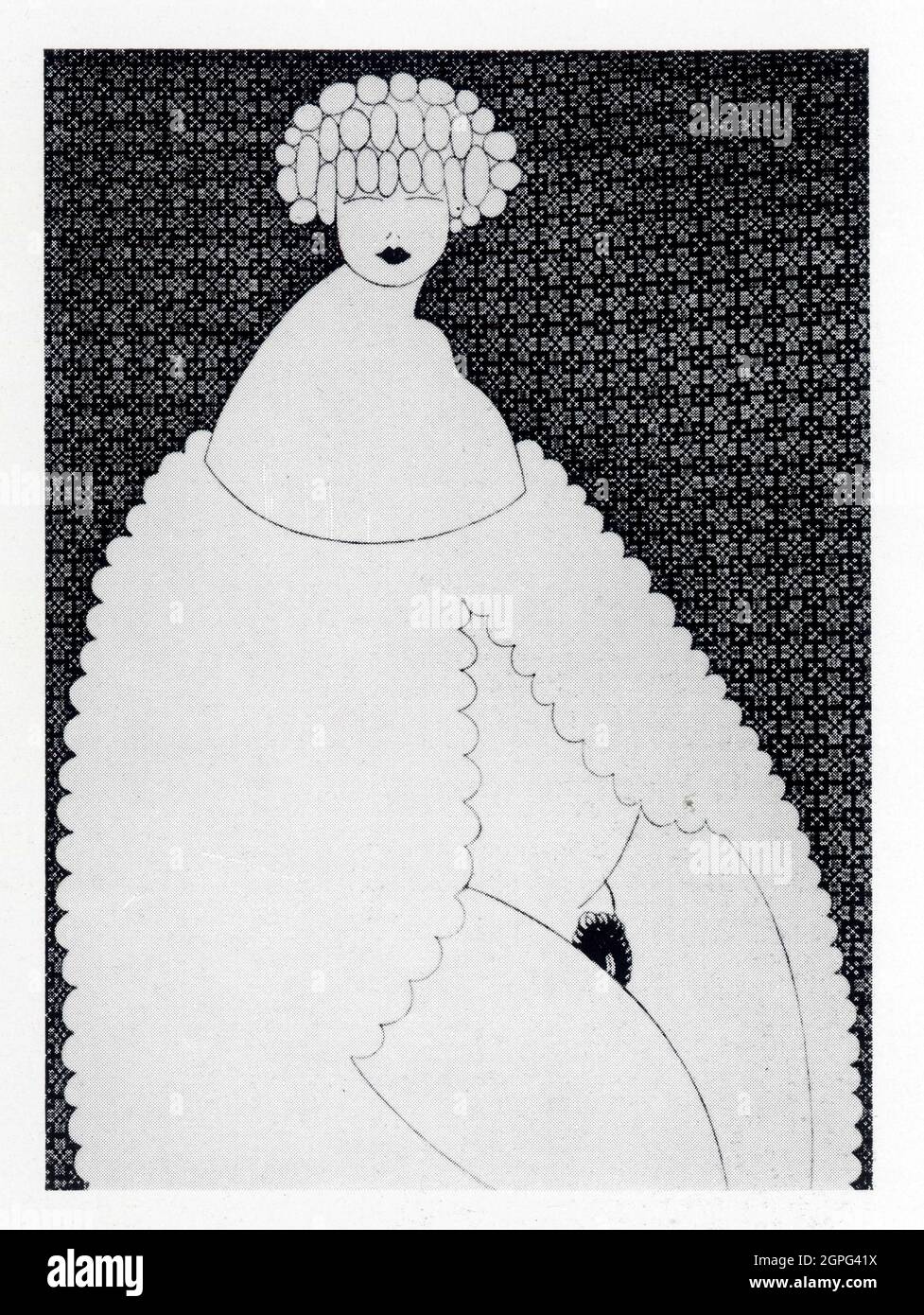 Julius Klinger. Tentation. 1909 Banque D'Images