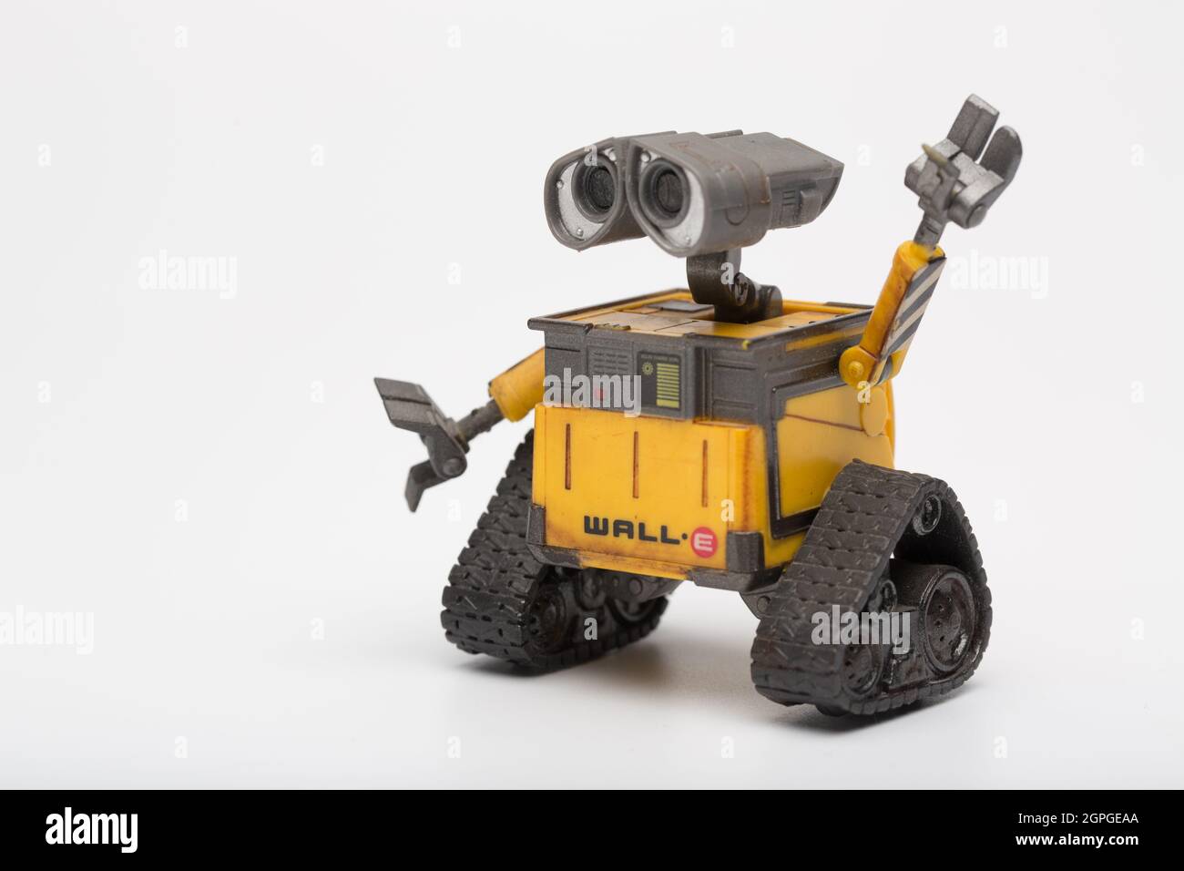Moscou, Russie - 29 septembre 2021 : PERSONNAGE DE jouet ROBOT WALL-E du  film de science-fiction animé par ordinateur produit par Pixar animation  Studios Photo Stock - Alamy