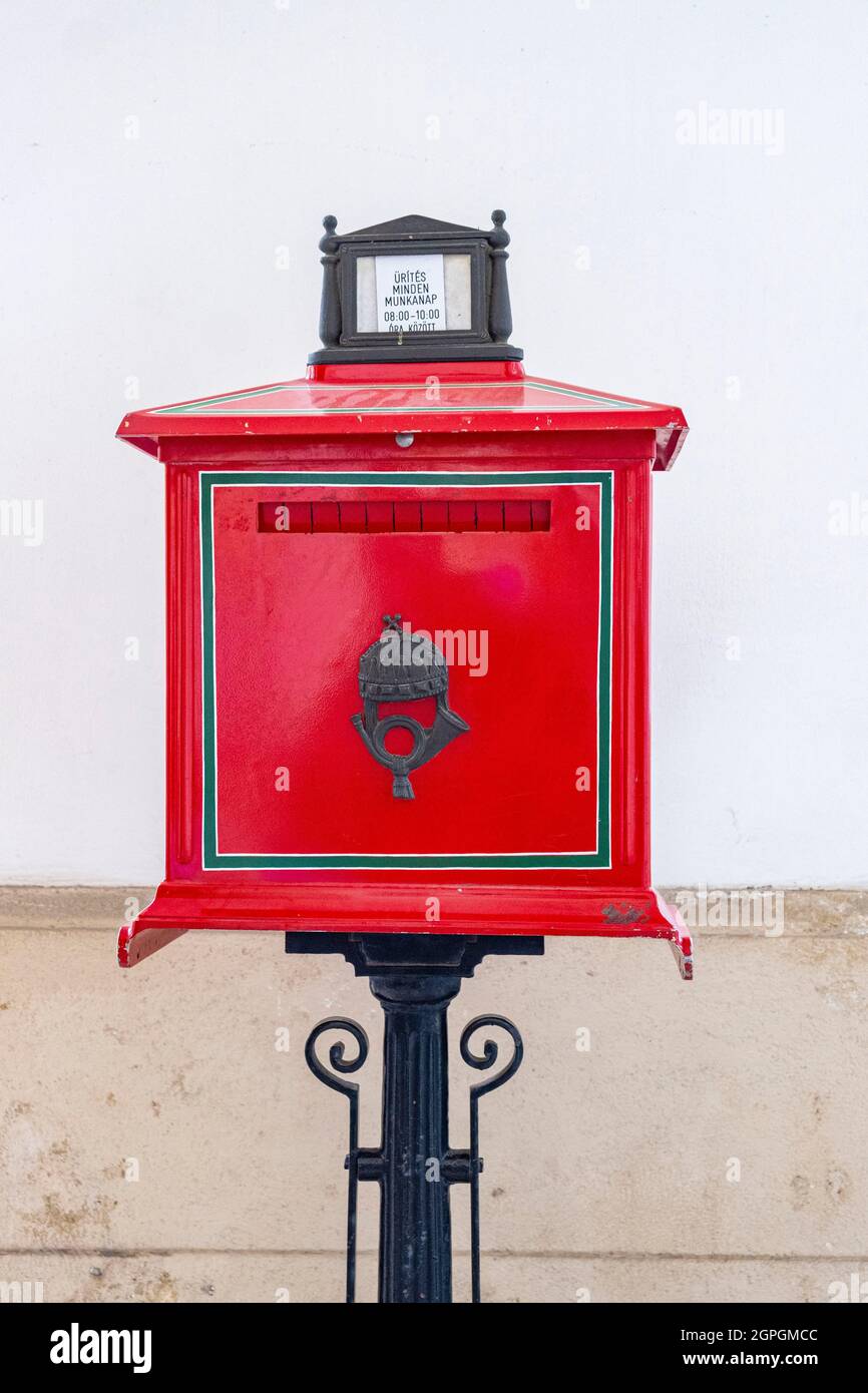Hongrie, Budapest, classée au patrimoine mondial de l'UNESCO, Pest district, Letterbox Banque D'Images