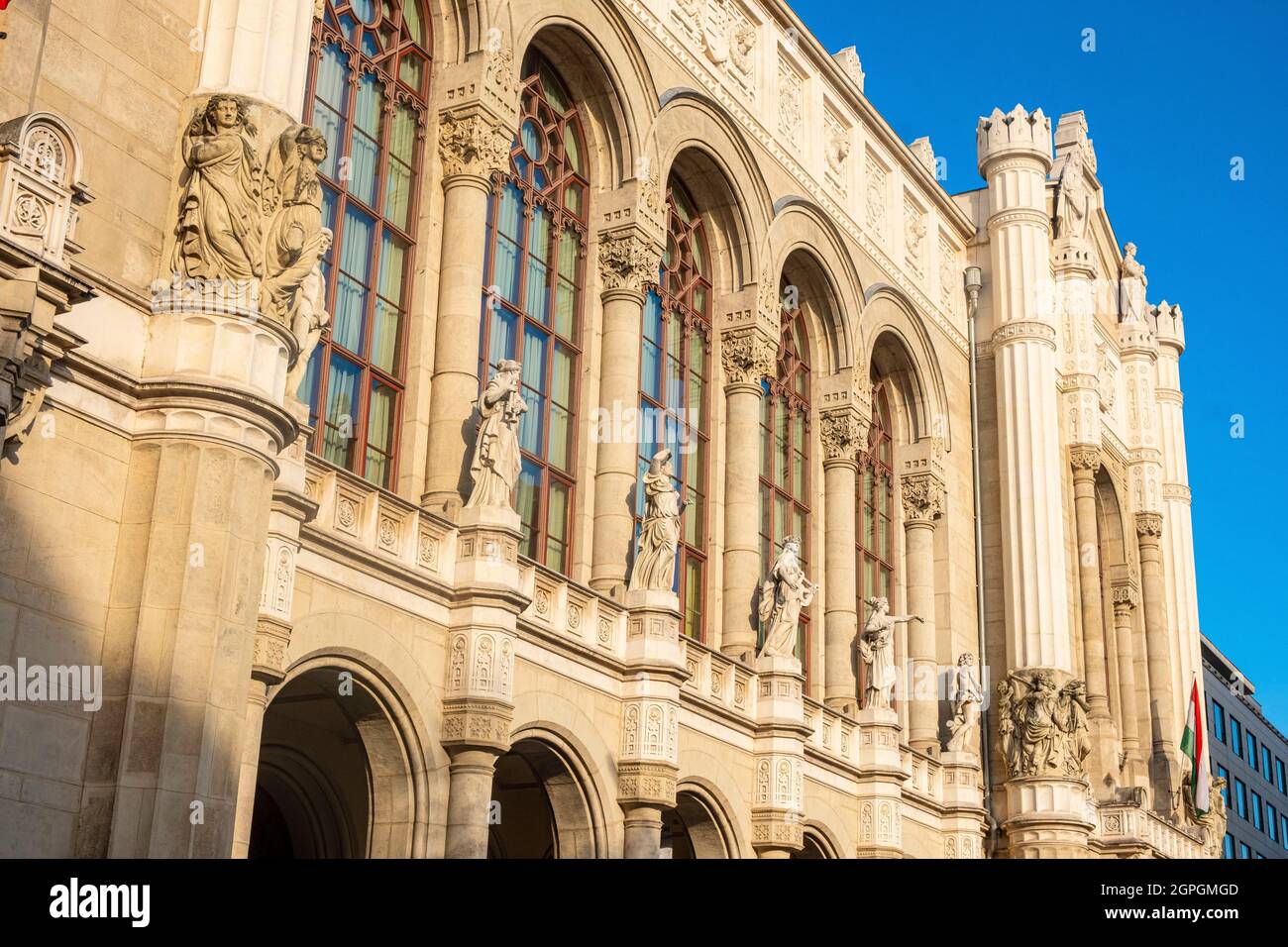 Hongrie, Budapest, classée au patrimoine mondial de l'UNESCO, district Pest, pesti Vidago Banque D'Images