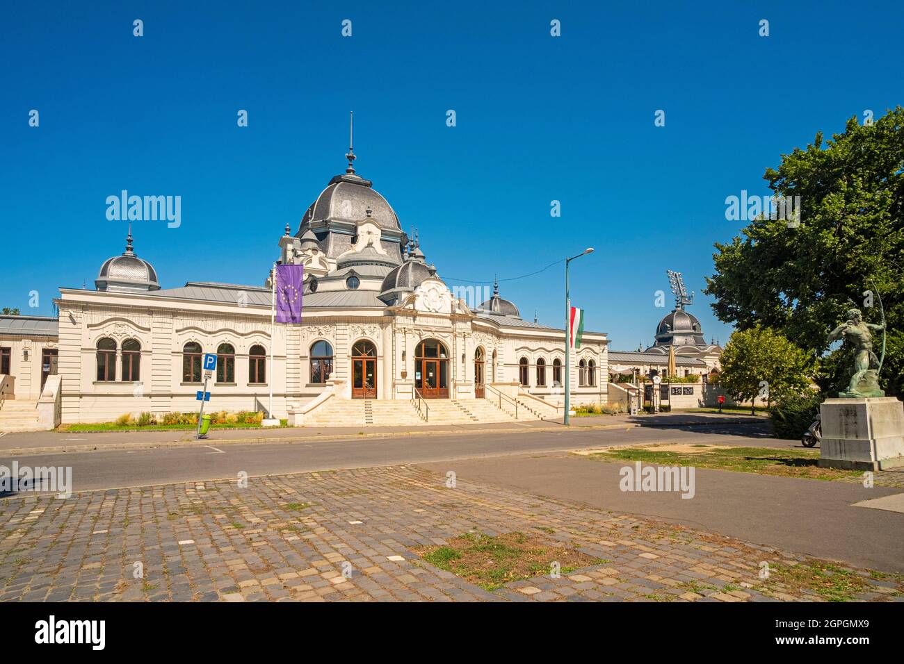Hongrie, Budapest, classée au patrimoine mondial de l'UNESCO, district Pest, Varosliget Banque D'Images