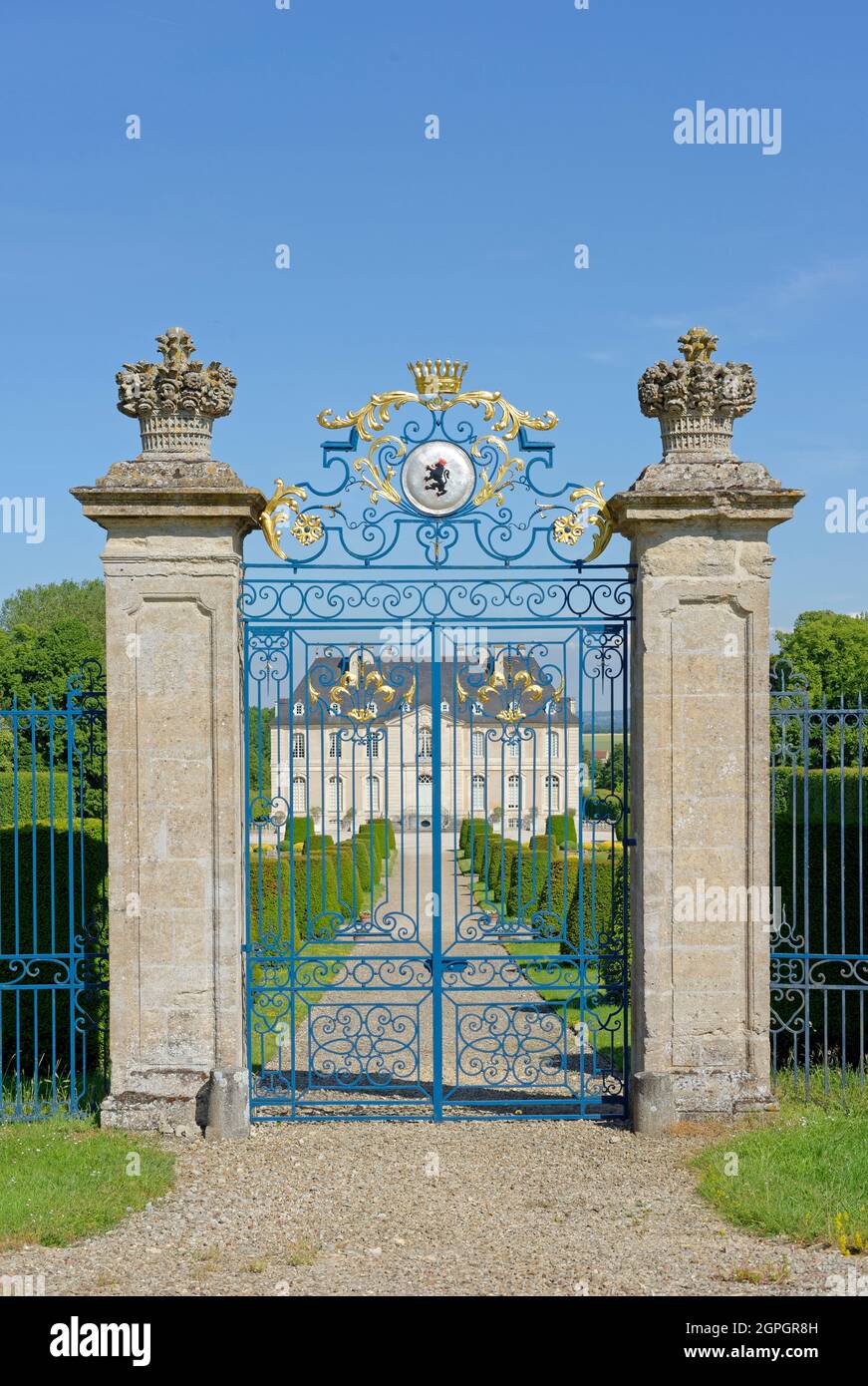 France, Calvados, le château de Vendeuvre Banque D'Images