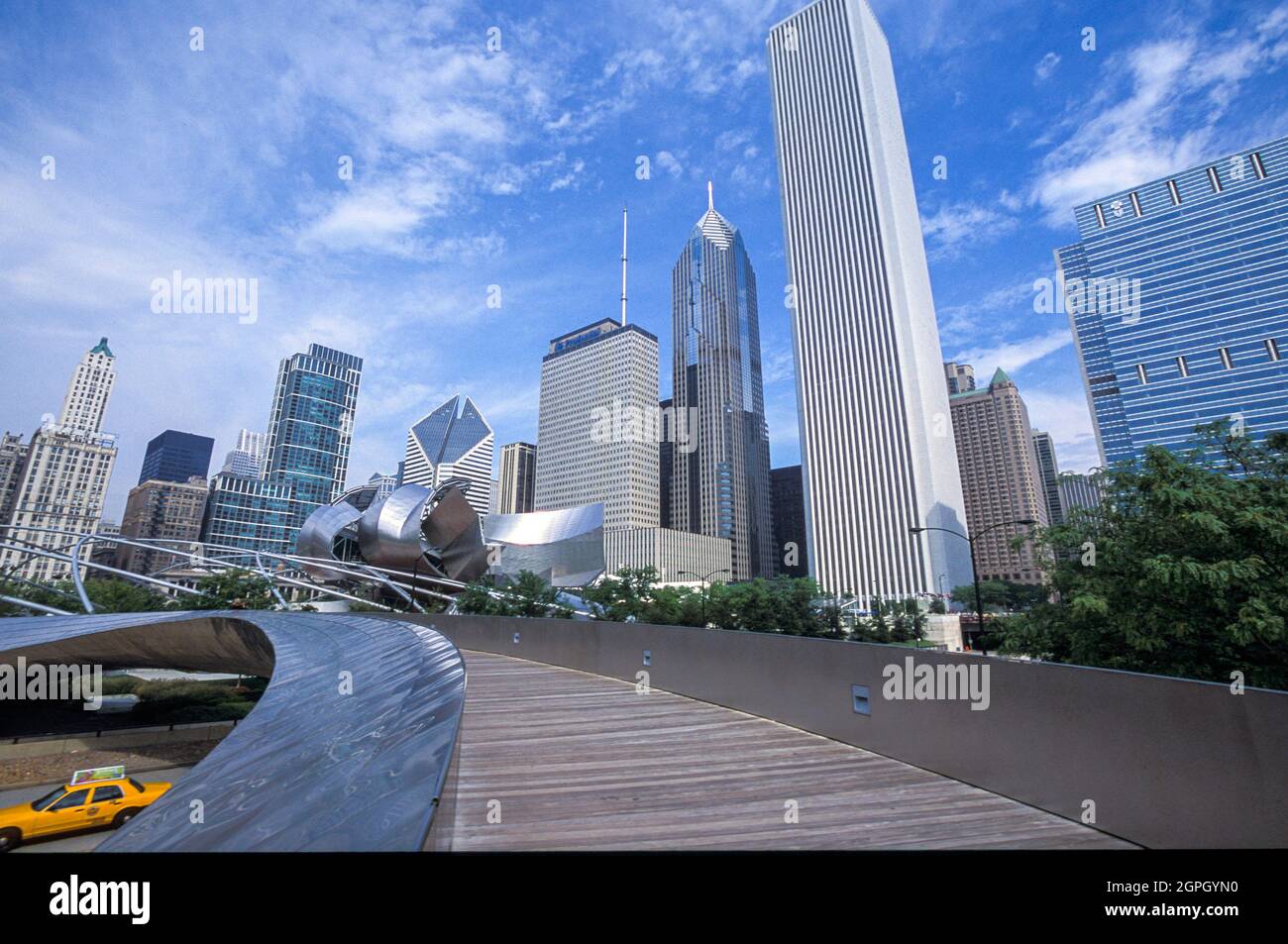 Millennium Park, Chicago, Illinois, États-Unis Banque D'Images
