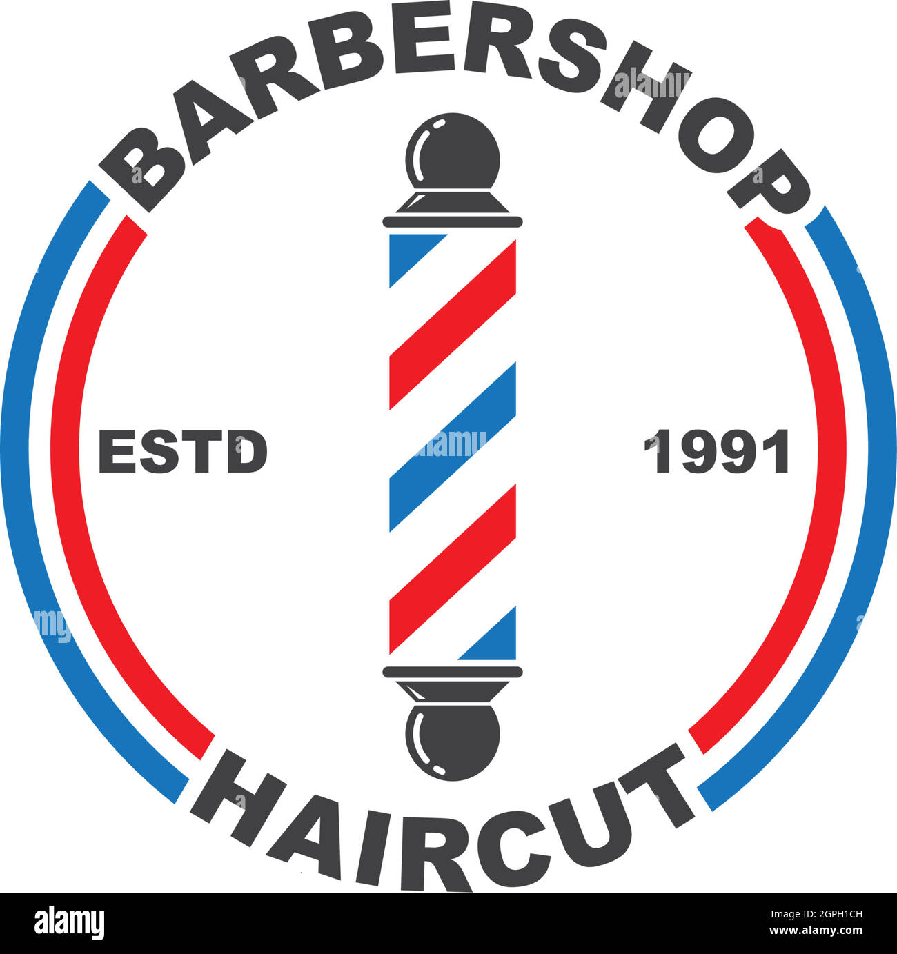 icône du salon de coiffure icône vectorielle Illustration de Vecteur