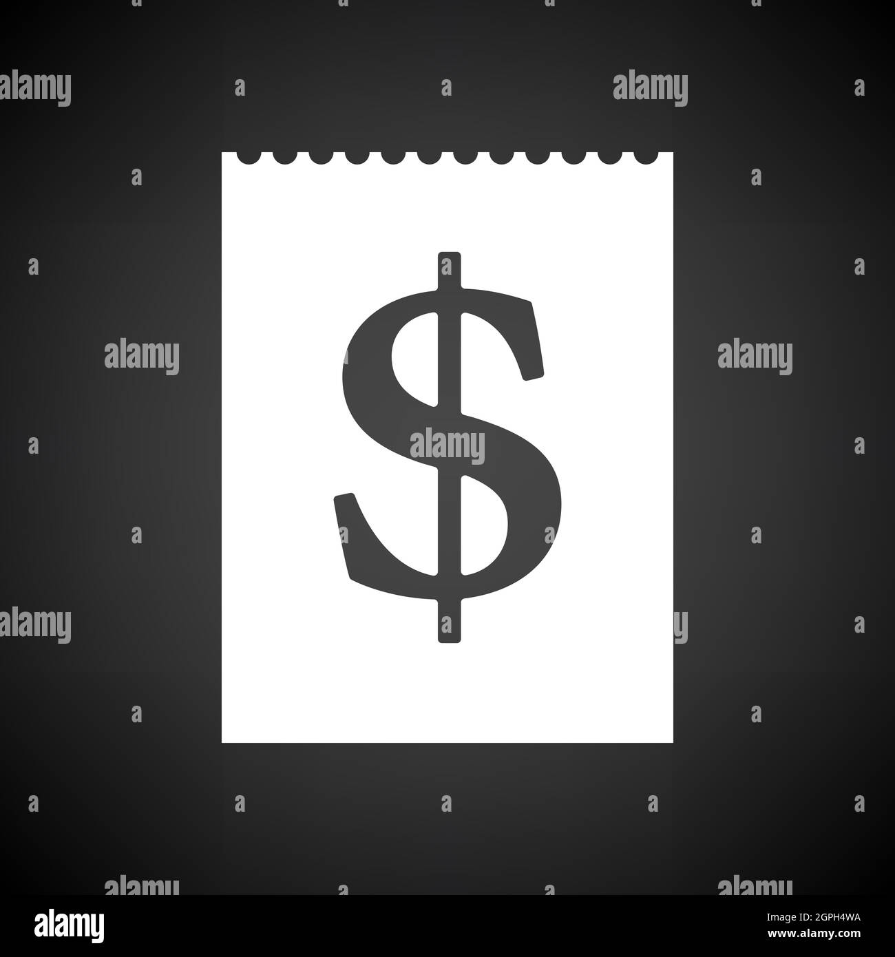 Icône de calendrier dollar Illustration de Vecteur
