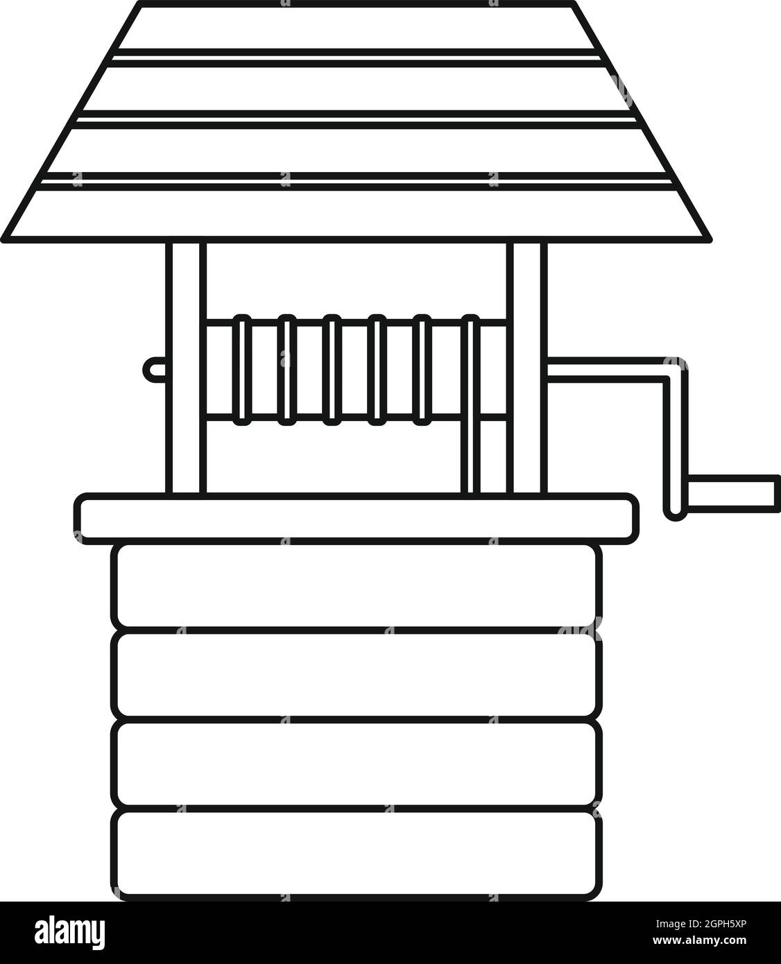 Ainsi l'eau, l'icône de style contour Illustration de Vecteur Ainsi l'eau, l'icône de style contour Illustration de Vecteur