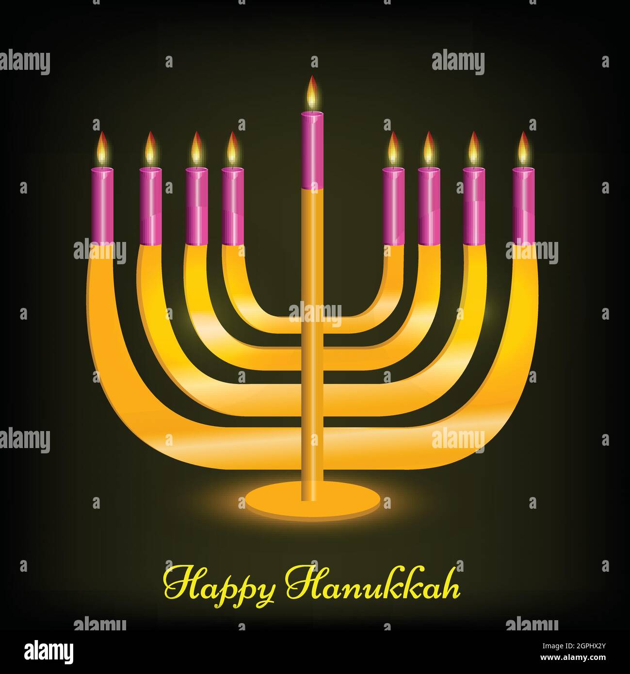 Fond de Hanukkah Illustration de Vecteur