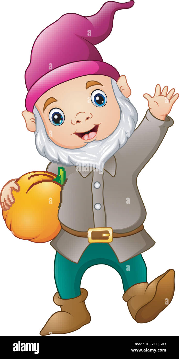 Lutin De Jardin Avec Lampe Solaire LED - 31 Cm, Résine, Design Champêtre, étanche