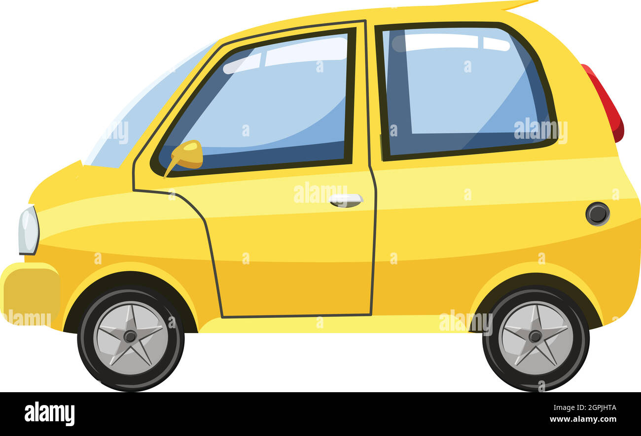 Icône de voiture, style cartoon Illustration de Vecteur