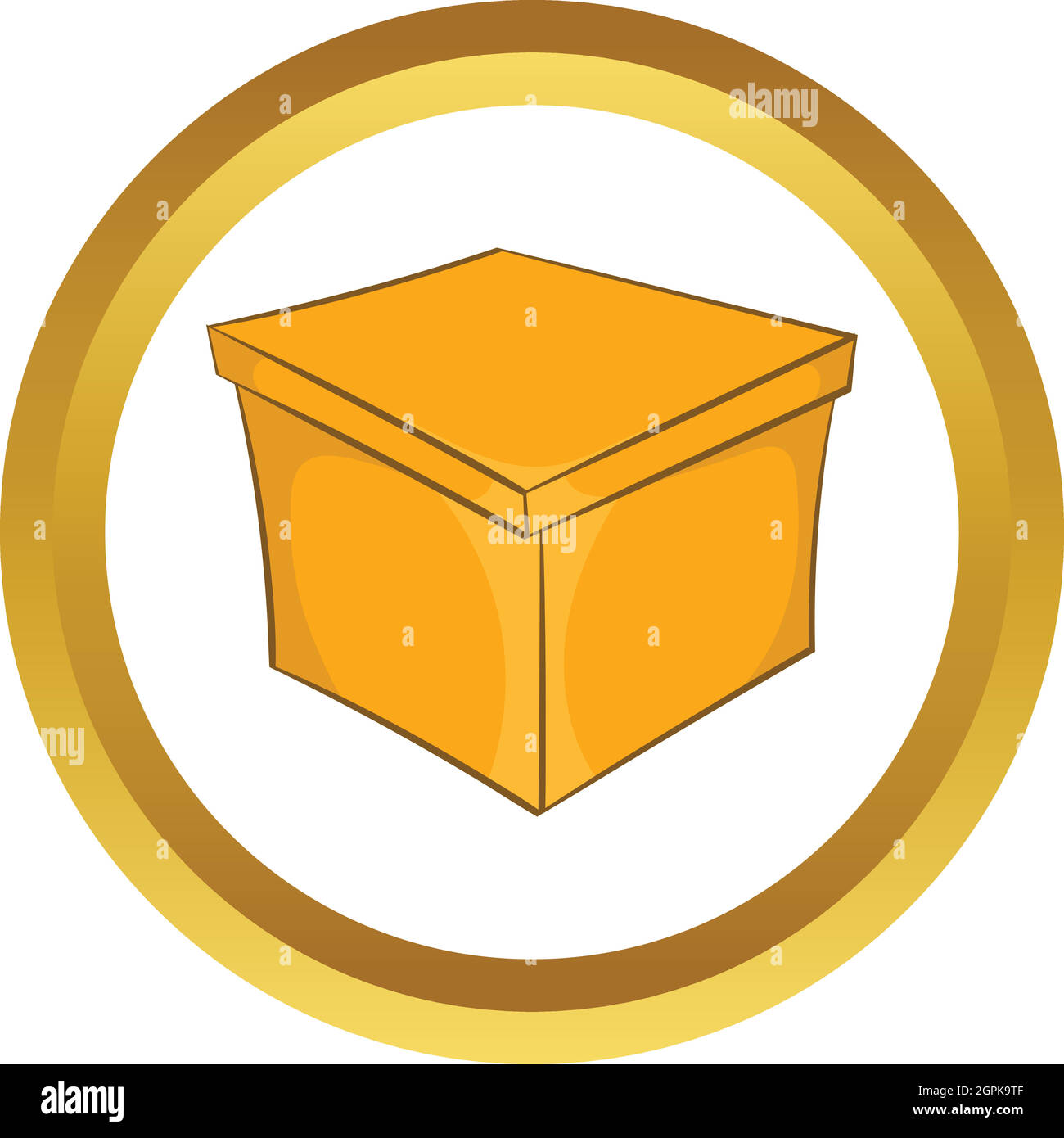 Icône vecteur fort Carré Illustration de Vecteur