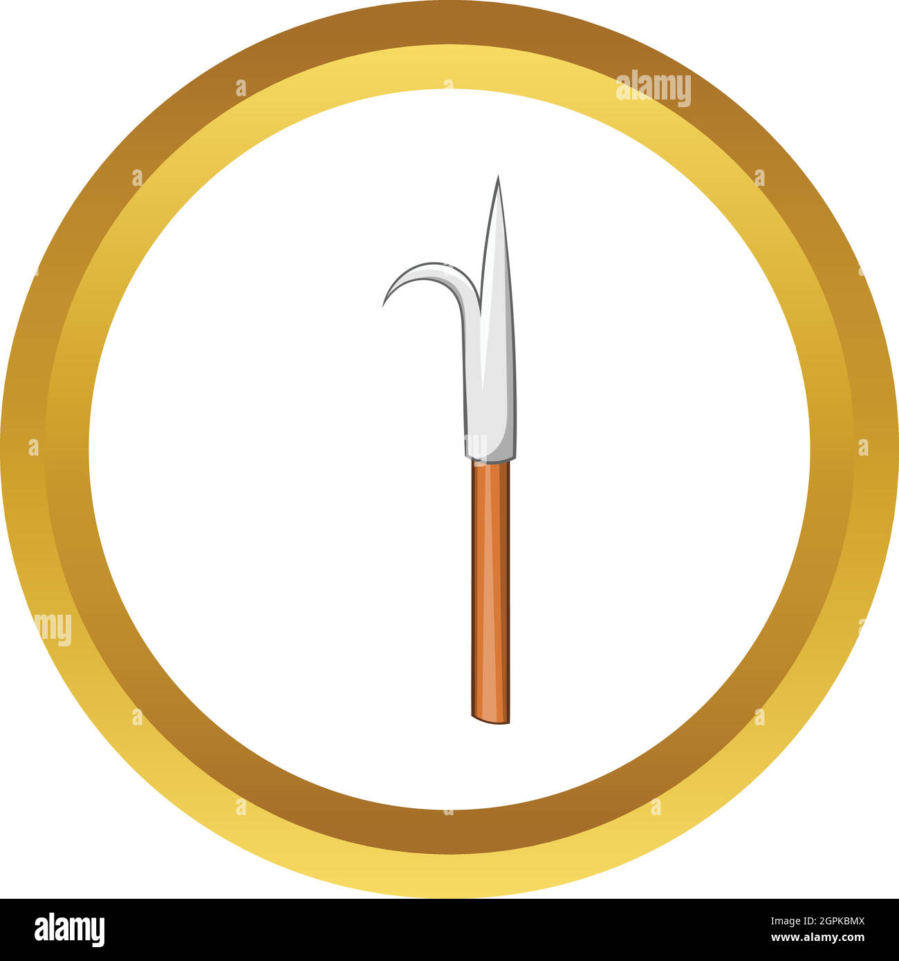 Icône vecteur crochet Illustration de Vecteur