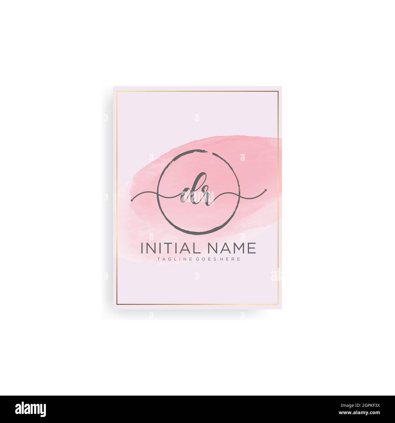 Lettre initiale avec Royal Template.Elegant avec logo de couronne vecteur, illustration Creative Lettering logo Vector. Illustration de Vecteur