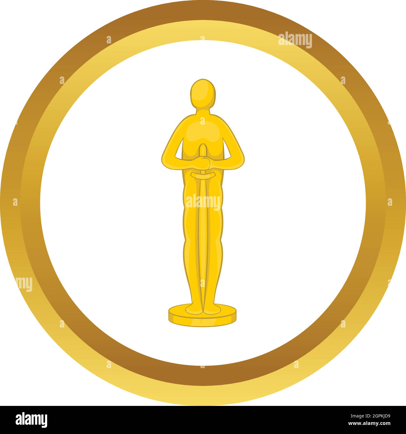 Icône vecteur Movie Award Illustration de Vecteur
