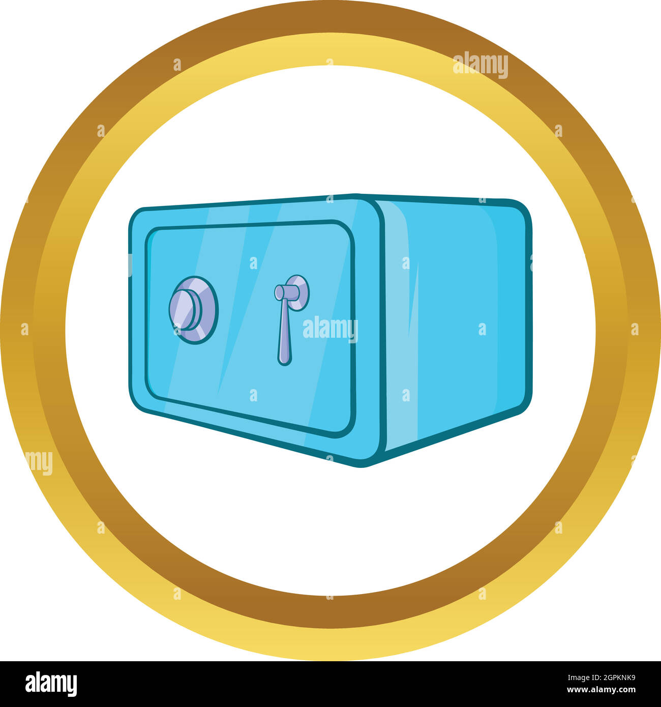 Icône vecteur sécuritaire Illustration de Vecteur