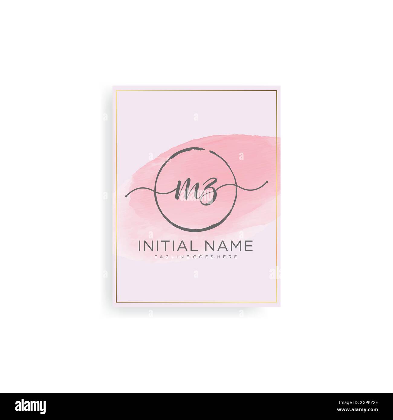 Lettre initiale avec Royal Template.Elegant avec logo de couronne vecteur, illustration Creative Lettering logo Vector. Illustration de Vecteur