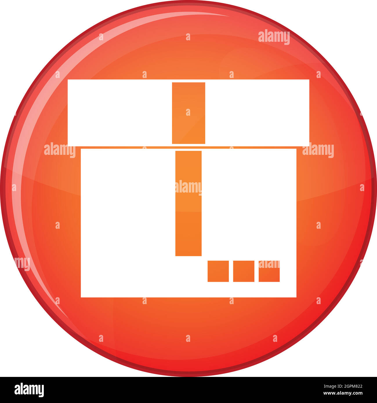 L'icône de style, télévision Illustration de Vecteur