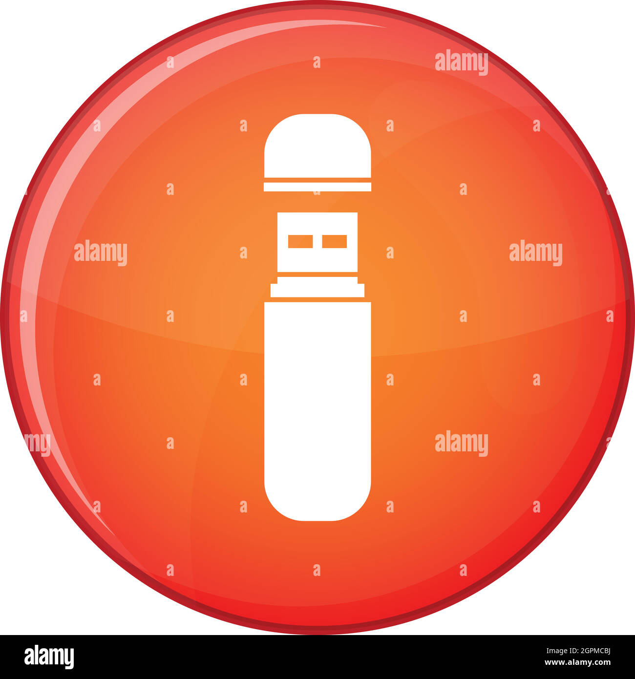 Lecteur flash USB, l'icône de style plat Illustration de Vecteur
