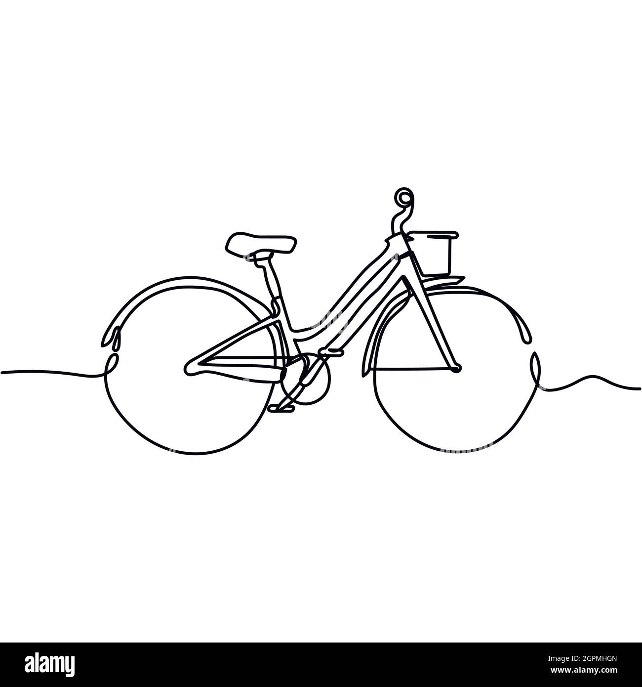 Dessin vélo stylisé sales