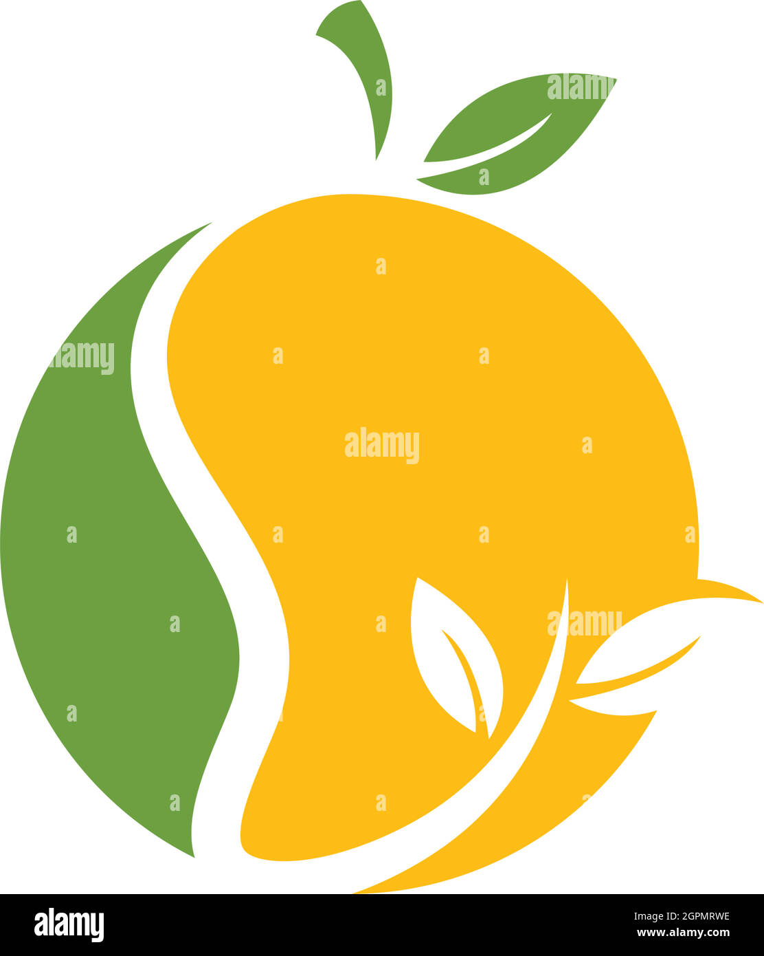 illustration de vecteur de fruit de mangue Illustration de Vecteur