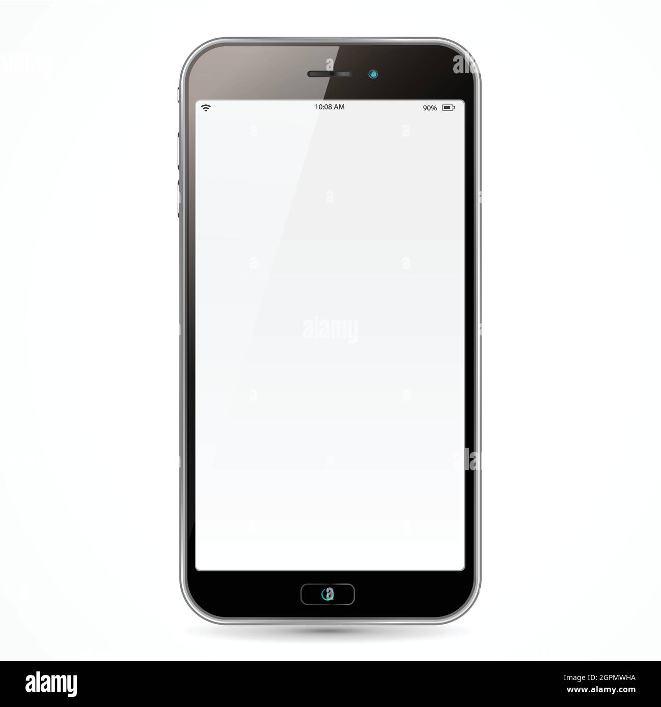 Smartphone isolé Illustration de Vecteur