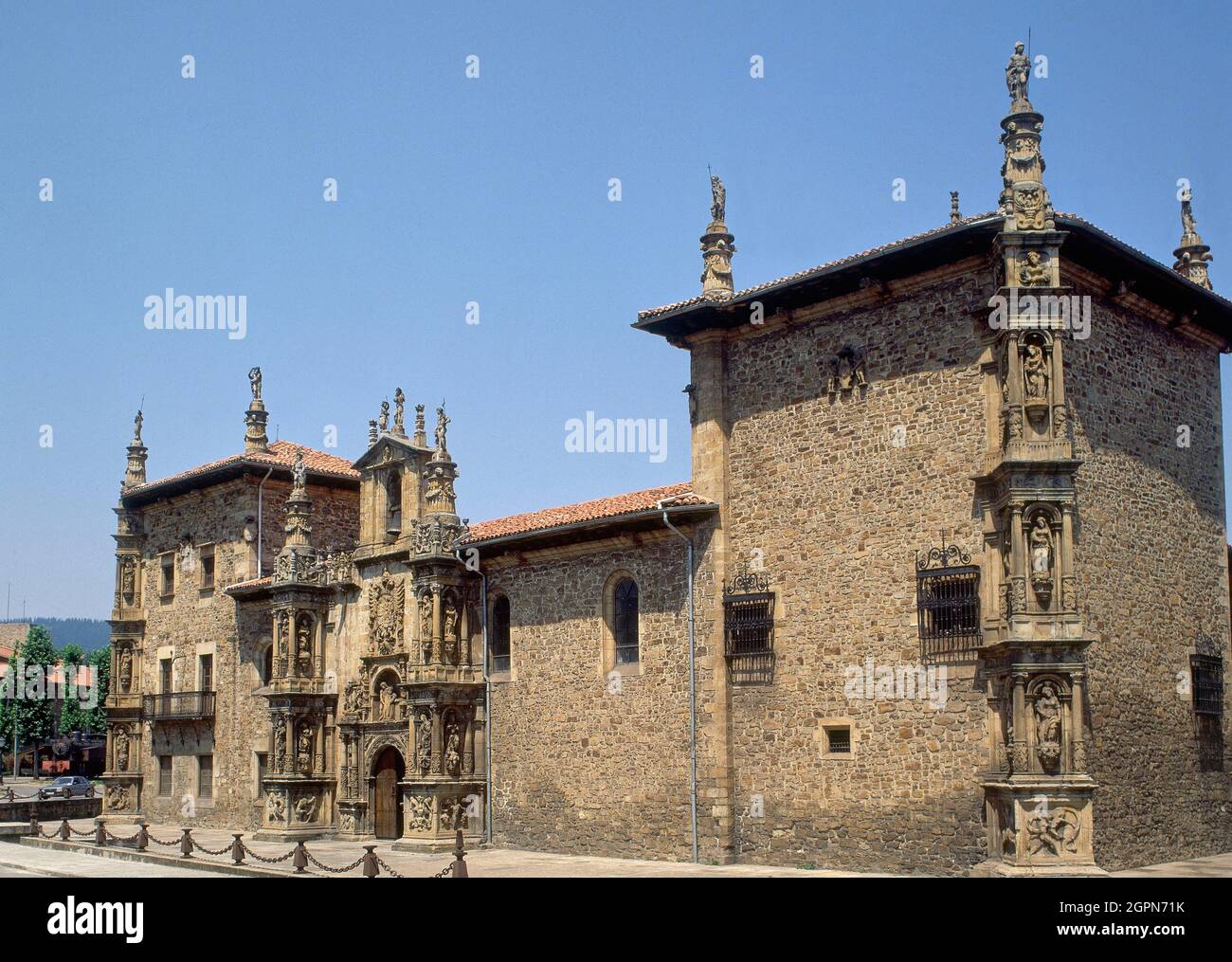 UNIVERSIDAD DE OÑATE - 1546. AUTEUR: PISTART PIERRE CONOCIDO COMO MAESE PEDRO DE DURAN. Emplacement: UNIVERSIDAD. ONATE. Guipuzcoa. ESPAGNE. Banque D'Images