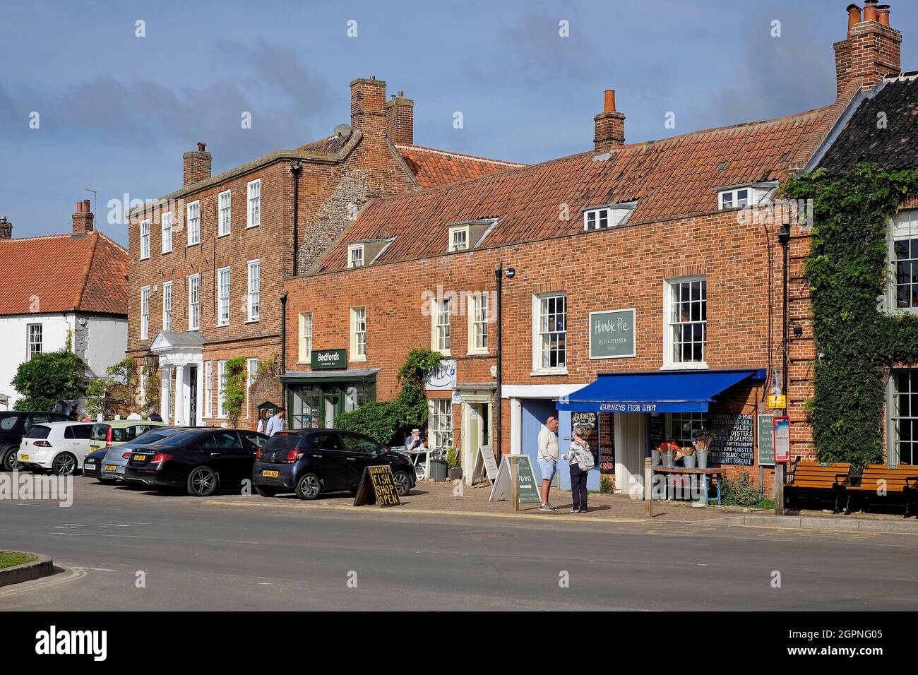 Burnham market, North Norfolk, Angleterre Banque D'Images