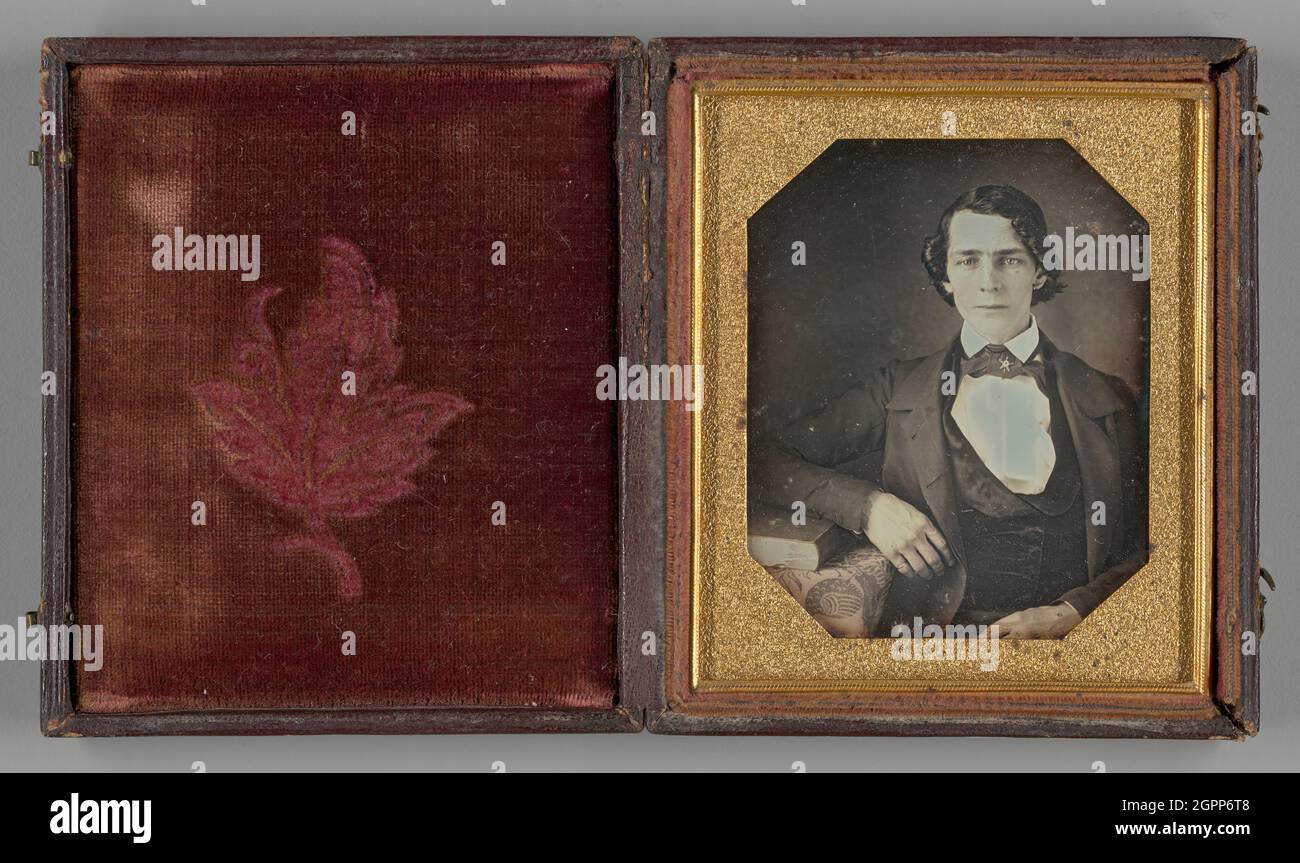 Sans titre [portrait d'un jeune homme], 1839/99. Daguerréotype, peut-être par William J. Shew. Banque D'Images