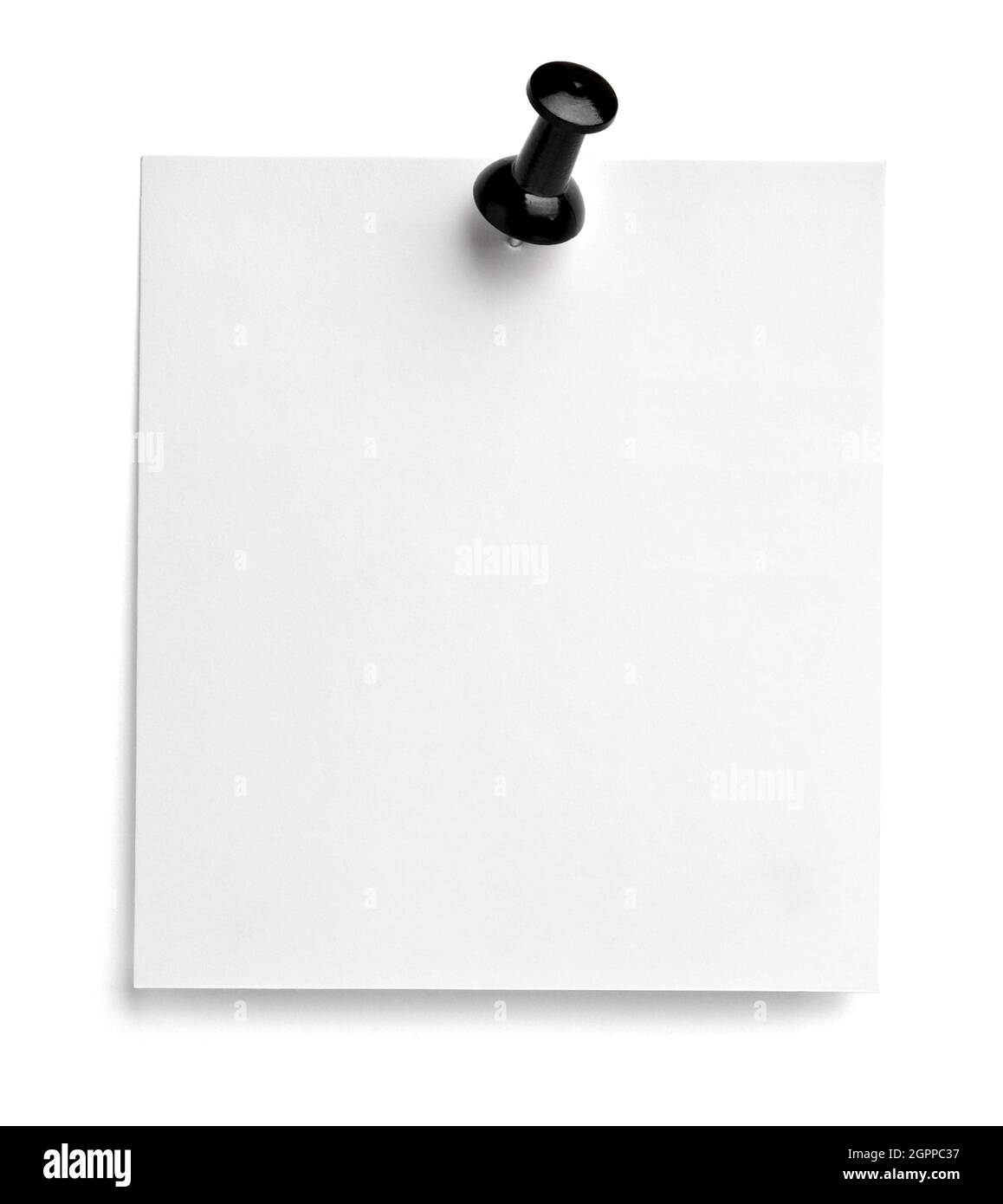 notez le message « punaise » sur papier rouge blanc noir Banque D'Images