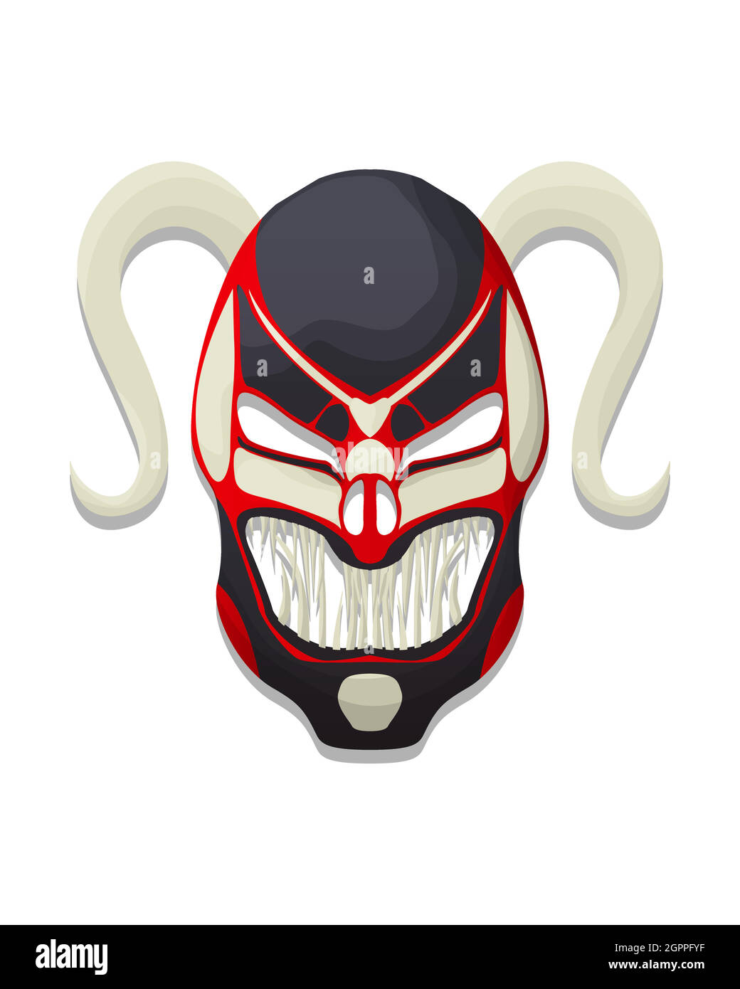 Masque tribal vectoriel 3 Illustration de Vecteur