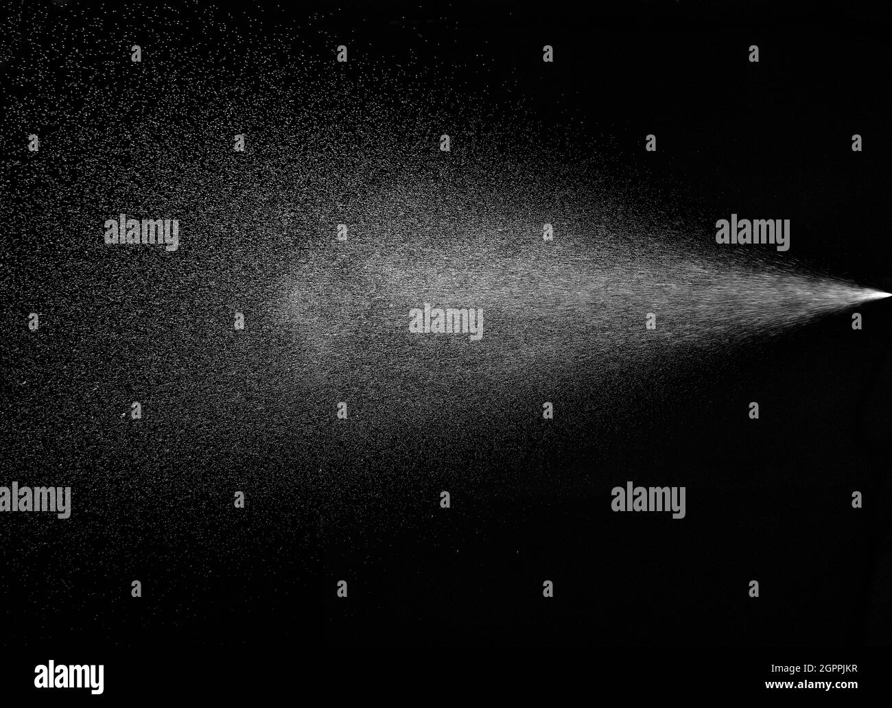 jet d'eau goutte vapeur goutte air brouillard Banque D'Images