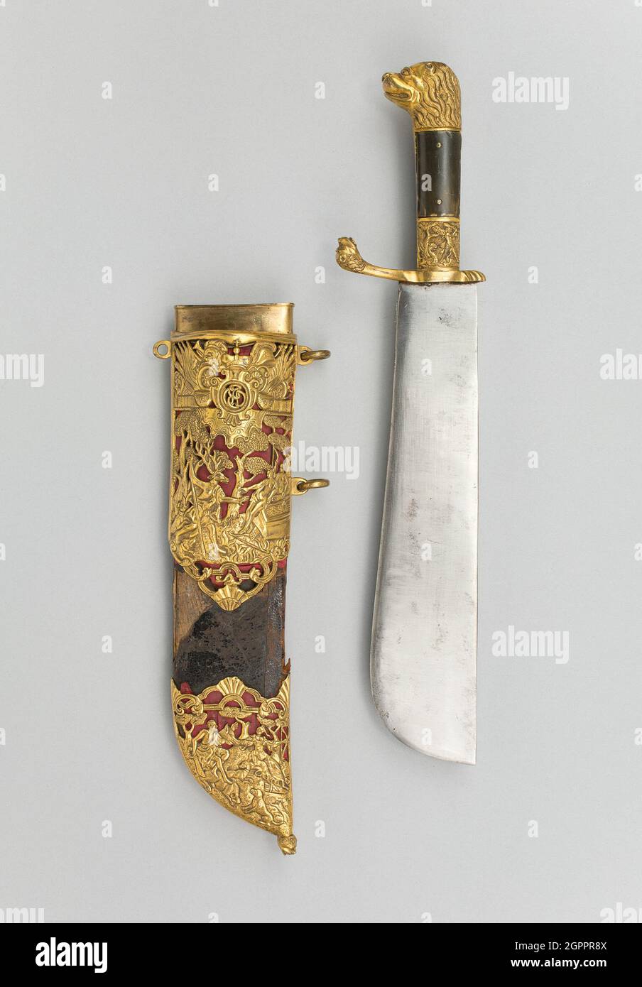 Chasse au Cleaver (Waidpraxe) d'Ernst August II Konstantin, duc de Saxe-Weimar-Eisenach, Allemagne, 1755/58. Banque D'Images