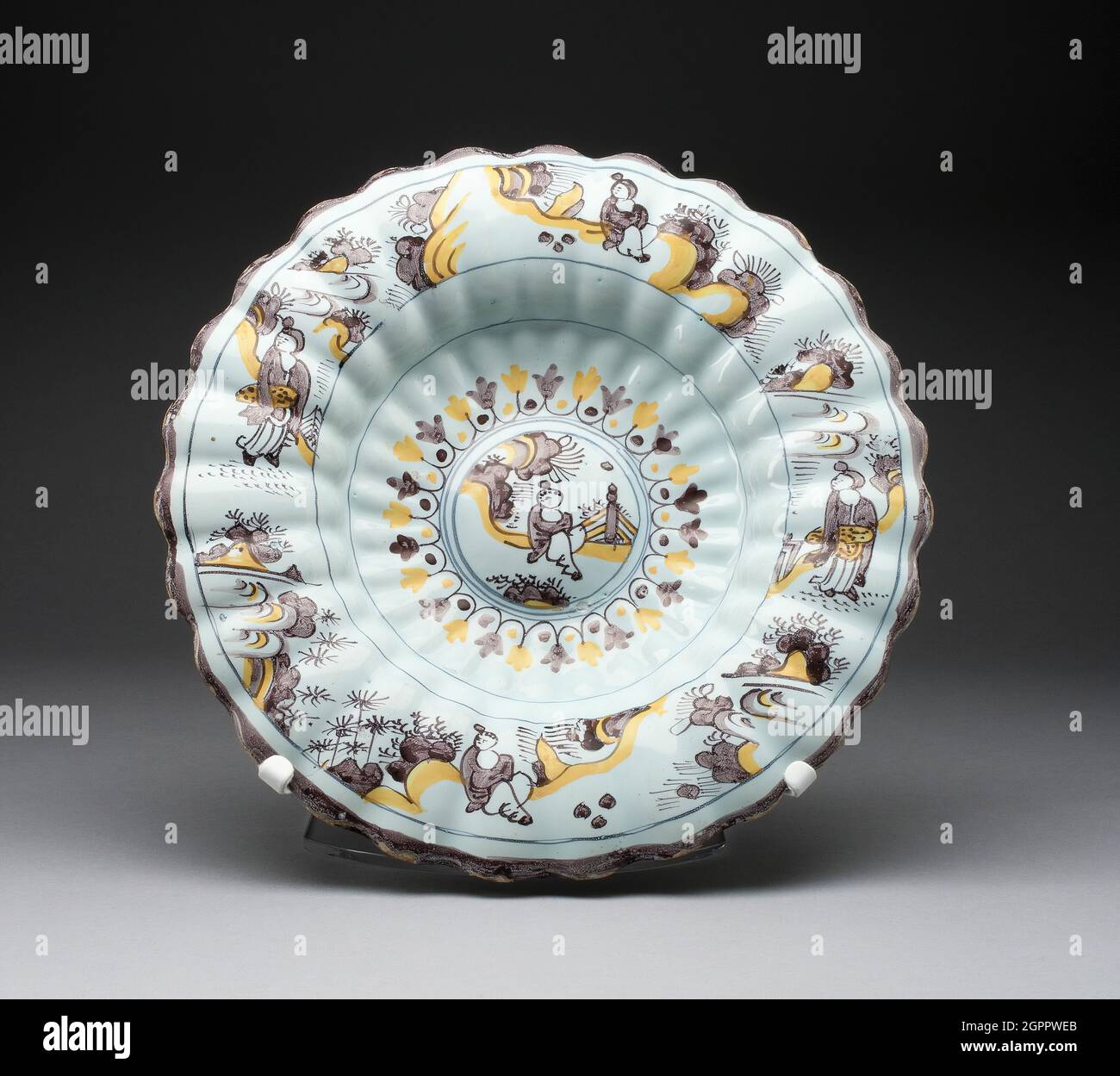 Plaque, Francfort-sur-le-main, c. 1700. Banque D'Images