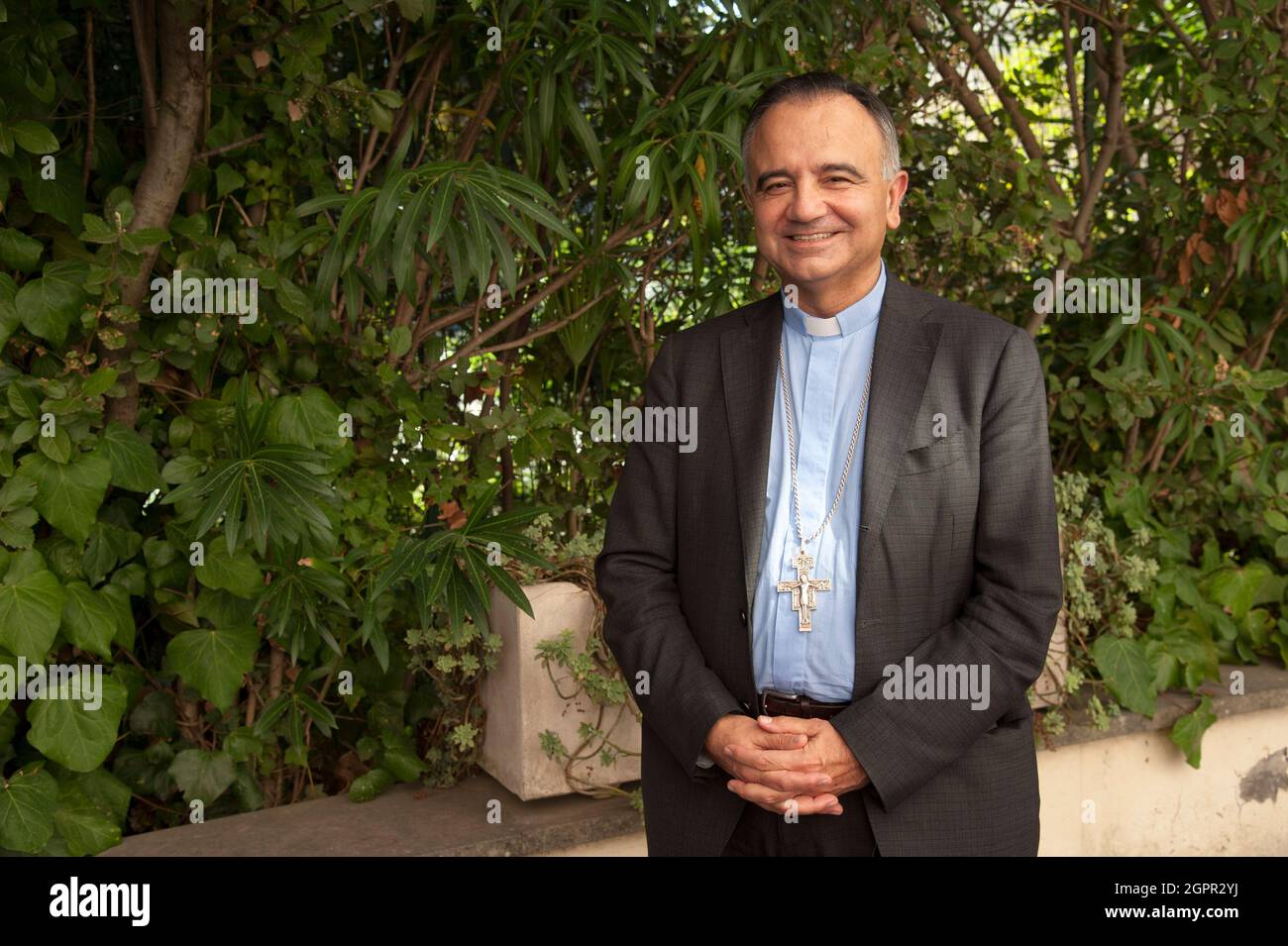 Italie, Rome, Vatican, 21/09/16. Gestionnaire ERIO Castellucci, Archevêque Abbé de Modène - Nonantola, Evêque de CarpiVice-Président de la Conférence épiscopale italienne (CEI), pose lors de la réunion de presse de la Conférence épiscopale italienne , à Villa Aurelia. Photo par Massimiliano MIGLIORATO / Catholic Press photo Banque D'Images