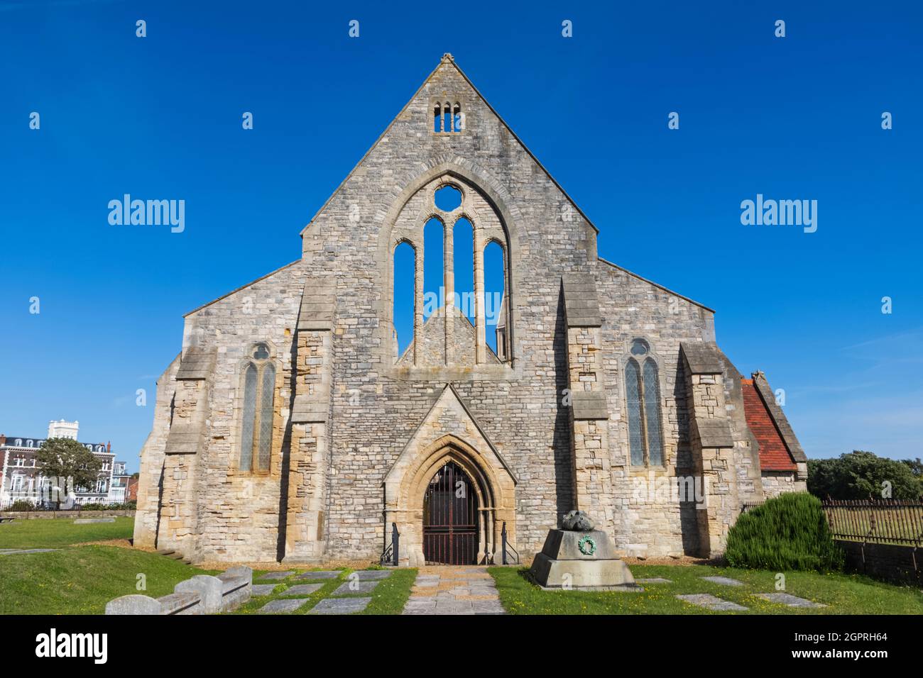 Angleterre, Hampshire, Portsmouth, Old Portsmouth, Royal Garrison Church Banque D'Images