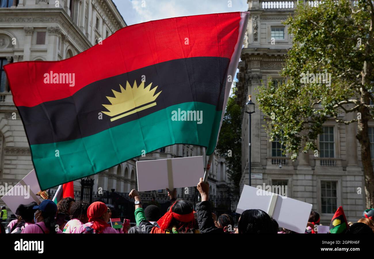 Biafra Flag Banque De Photographies Et D'Images À Haute Résolution - Alamy