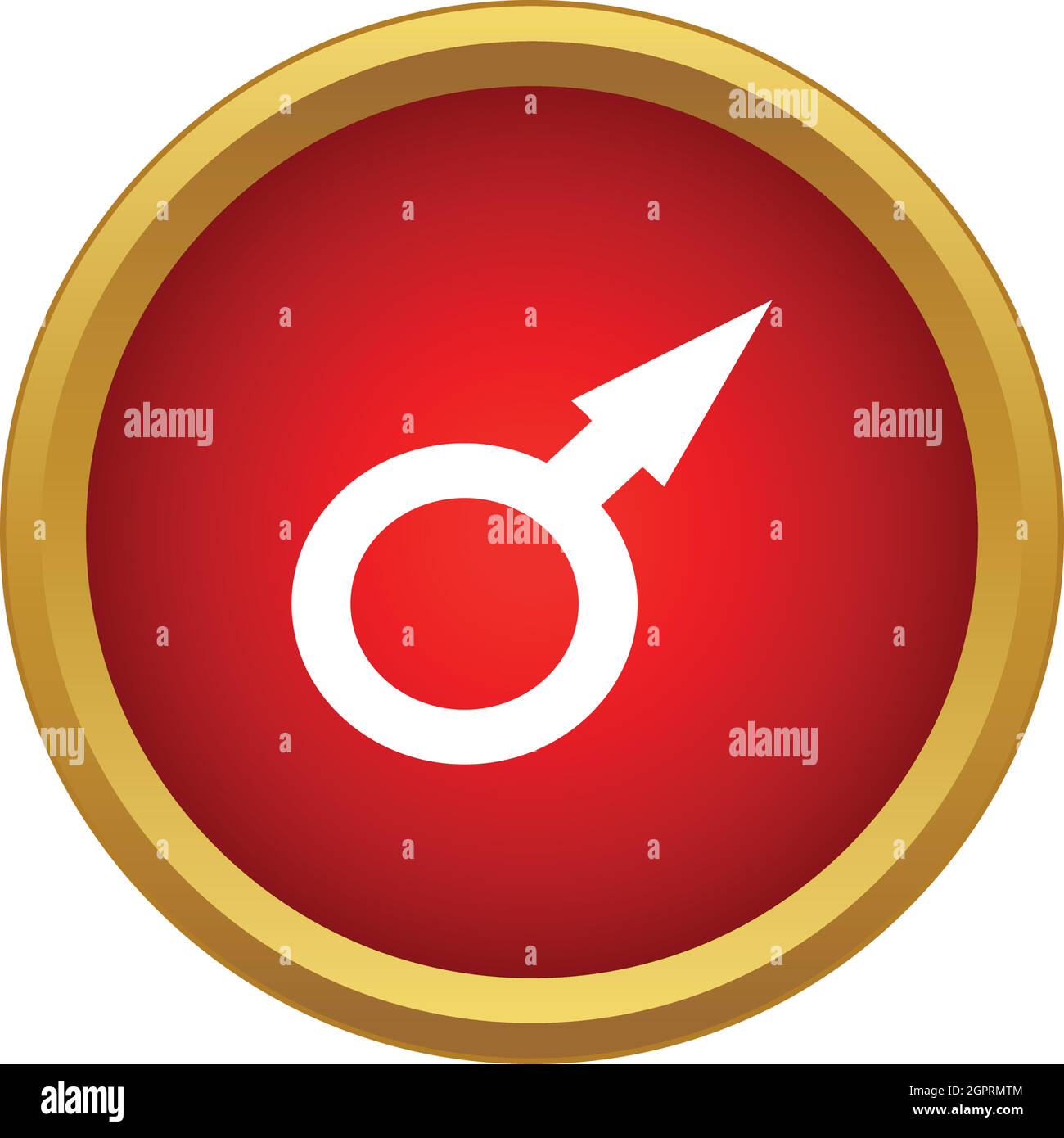 Icône de signe de sexe masculin, le style simple Illustration de Vecteur Icône de signe de sexe masculin, le style simple Illustration de Vecteur