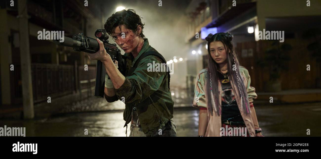 KATE (2021) MARY ELIZABETH WOUPLACE MIKU PATRICIA MARTINEAU CEDRIC NICOLAS-TROYAN (DIR) NETFLIX/MOVIESTORE COLLECTION LTD Banque D'Images