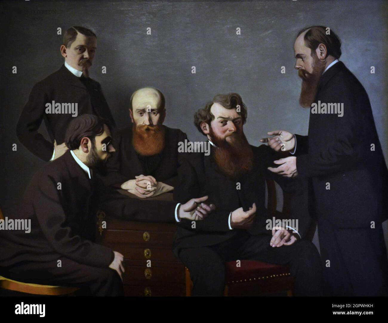 Charles roussel peinture Banque de photographies et d’images à haute ...